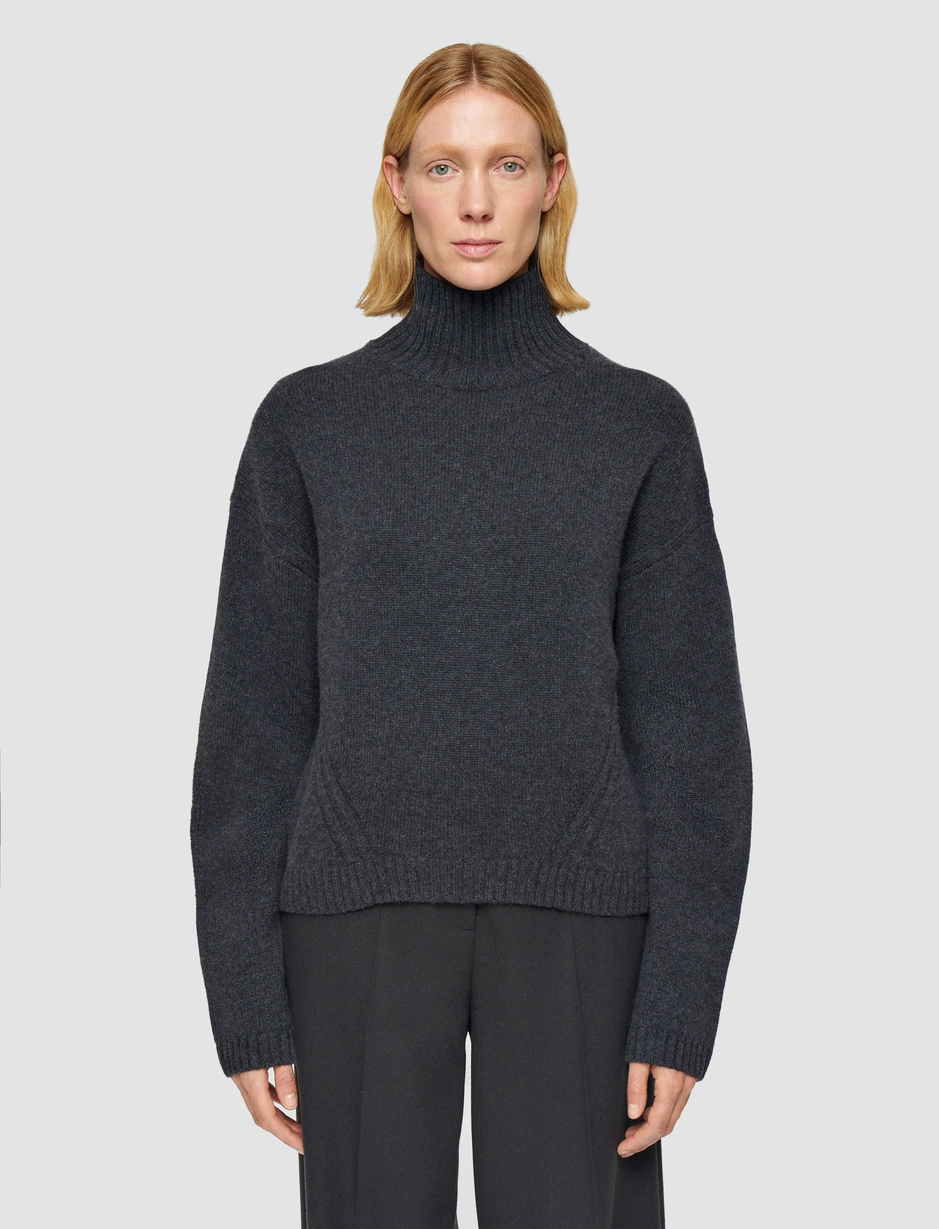 Luxe Cashmere High Neck Jumper sold by Joseph product image thumbnail 3