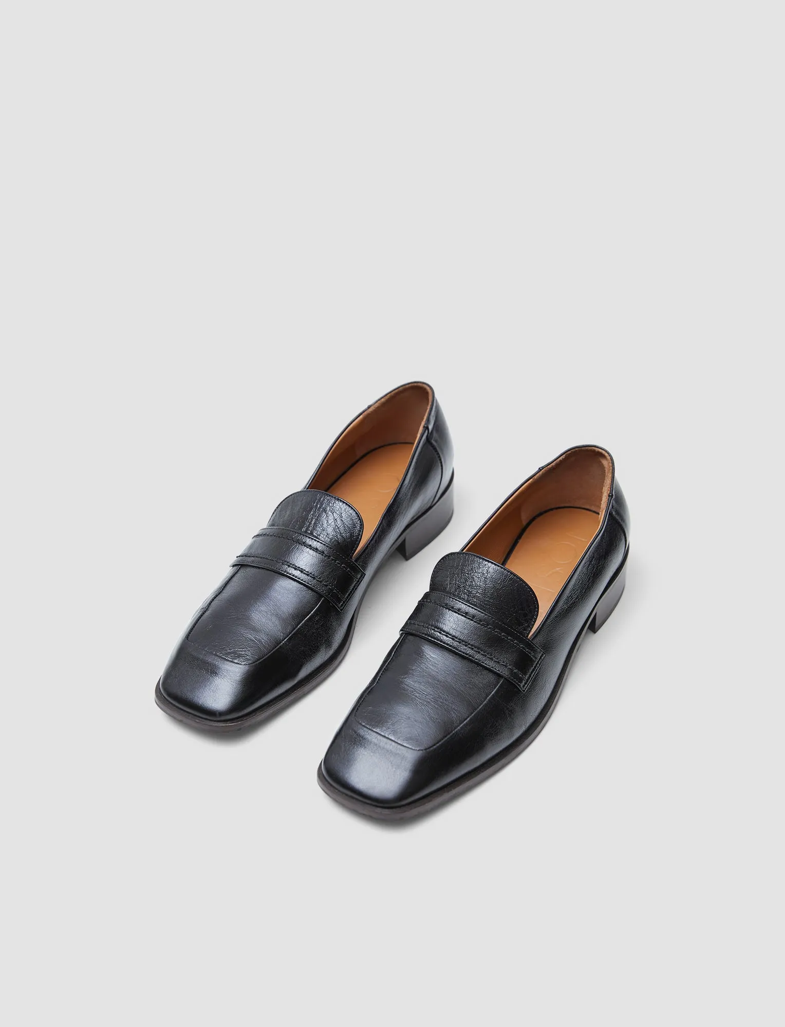 Leather Penny Loafers sold by Joseph product image thumbnail 3