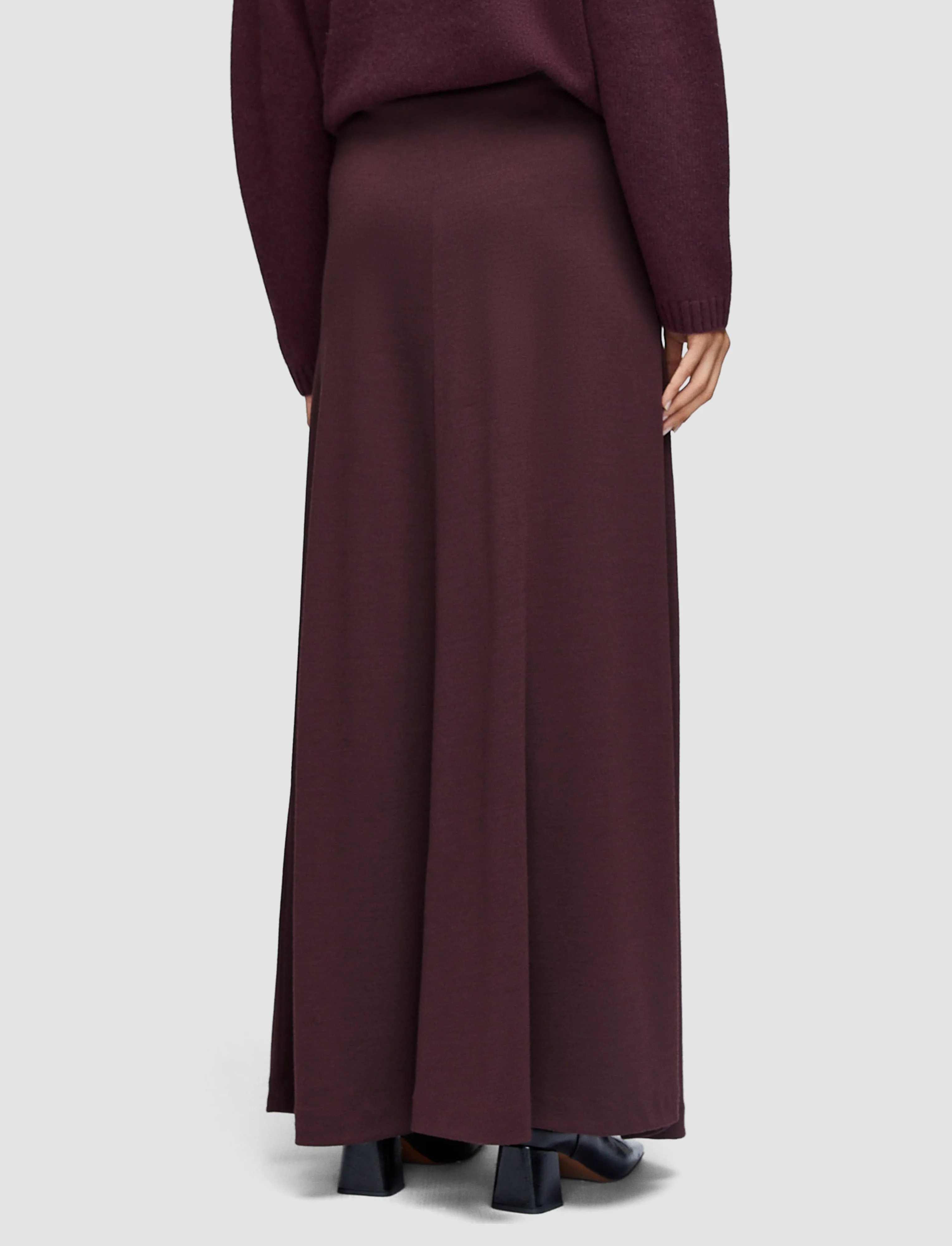 Wool Jersey Maxi Skirt sold by Joseph product image thumbnail 3