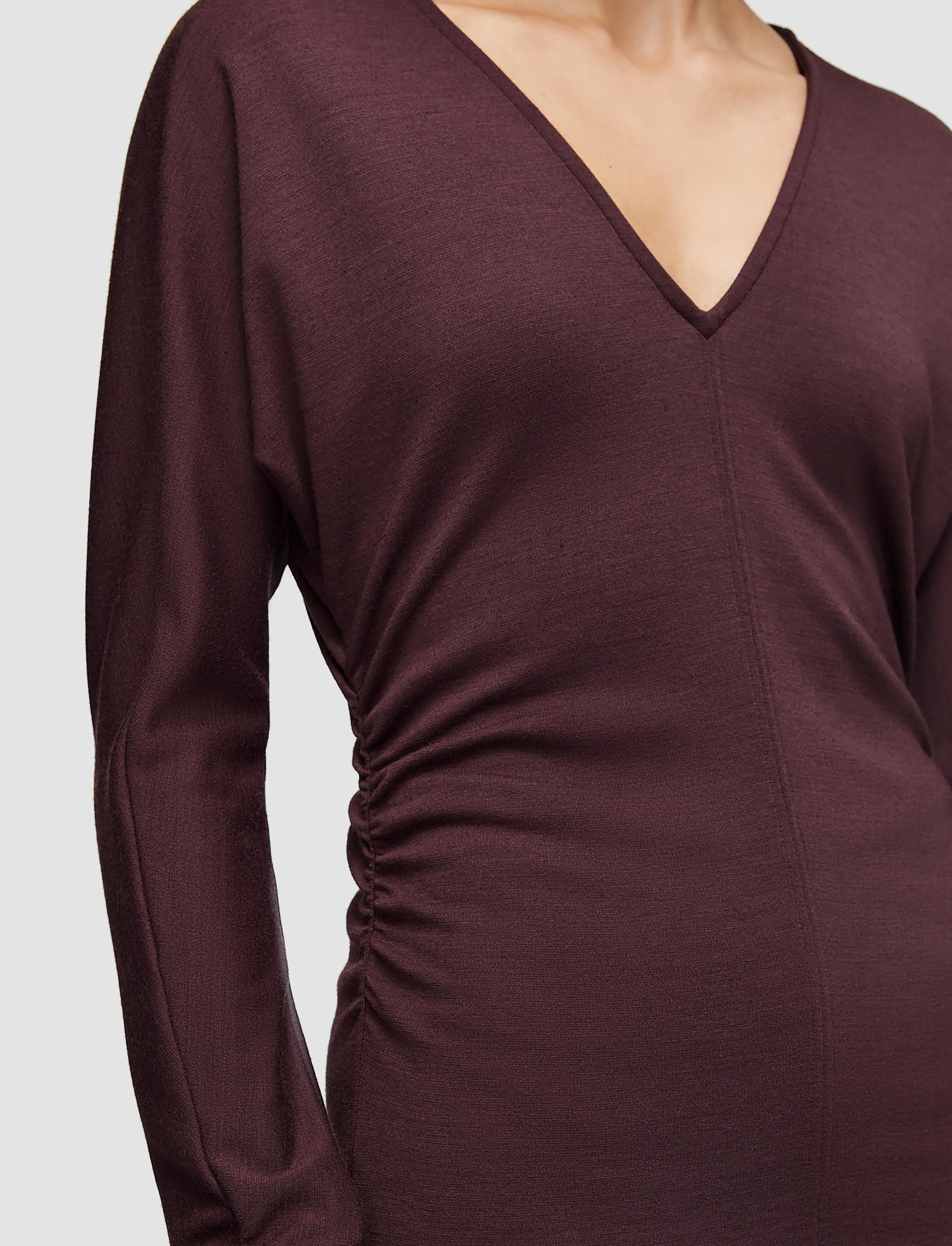 Wool Jersey V Neck Top sold by Joseph product image thumbnail 5