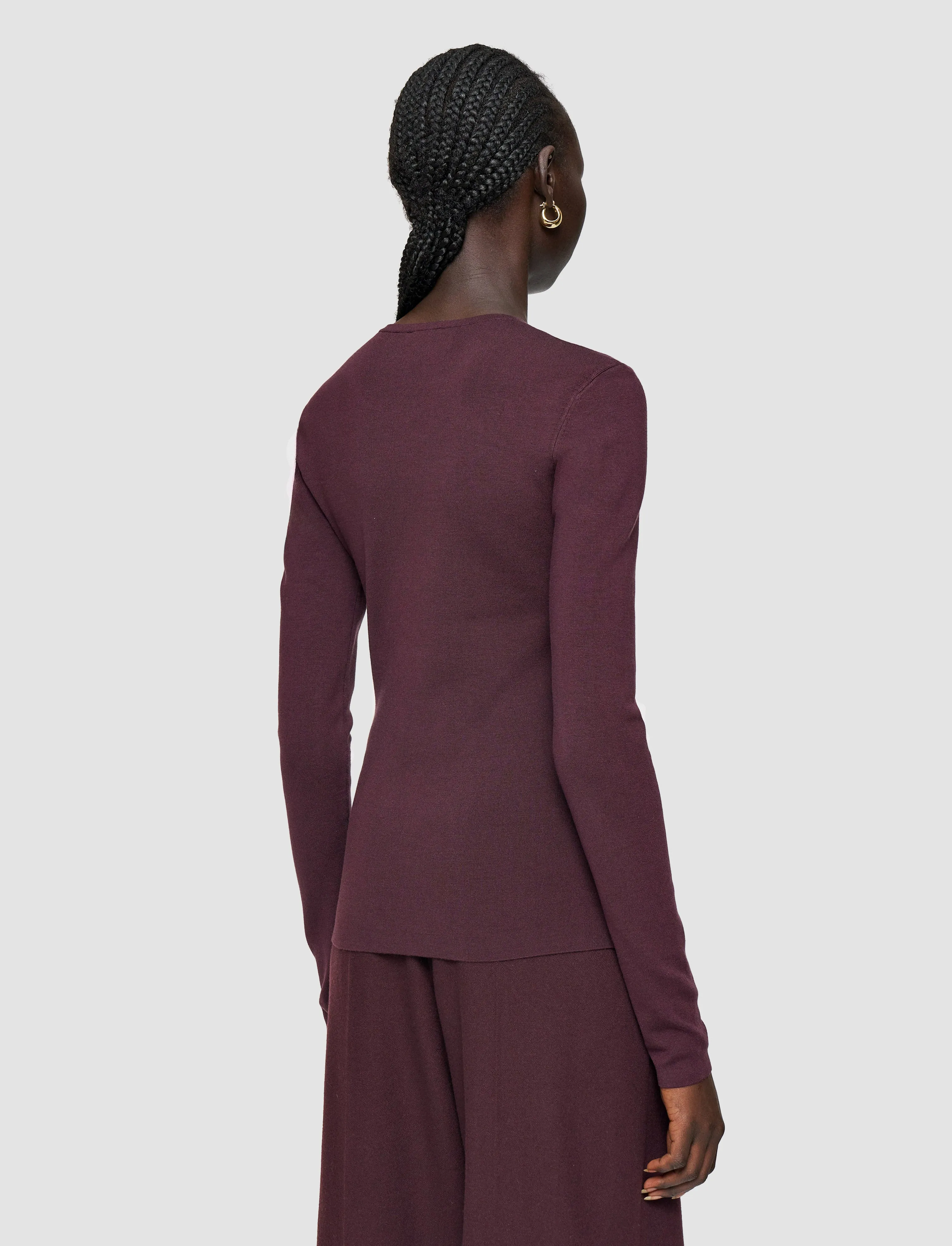 Silk Stretch Top sold by Joseph product image thumbnail 4