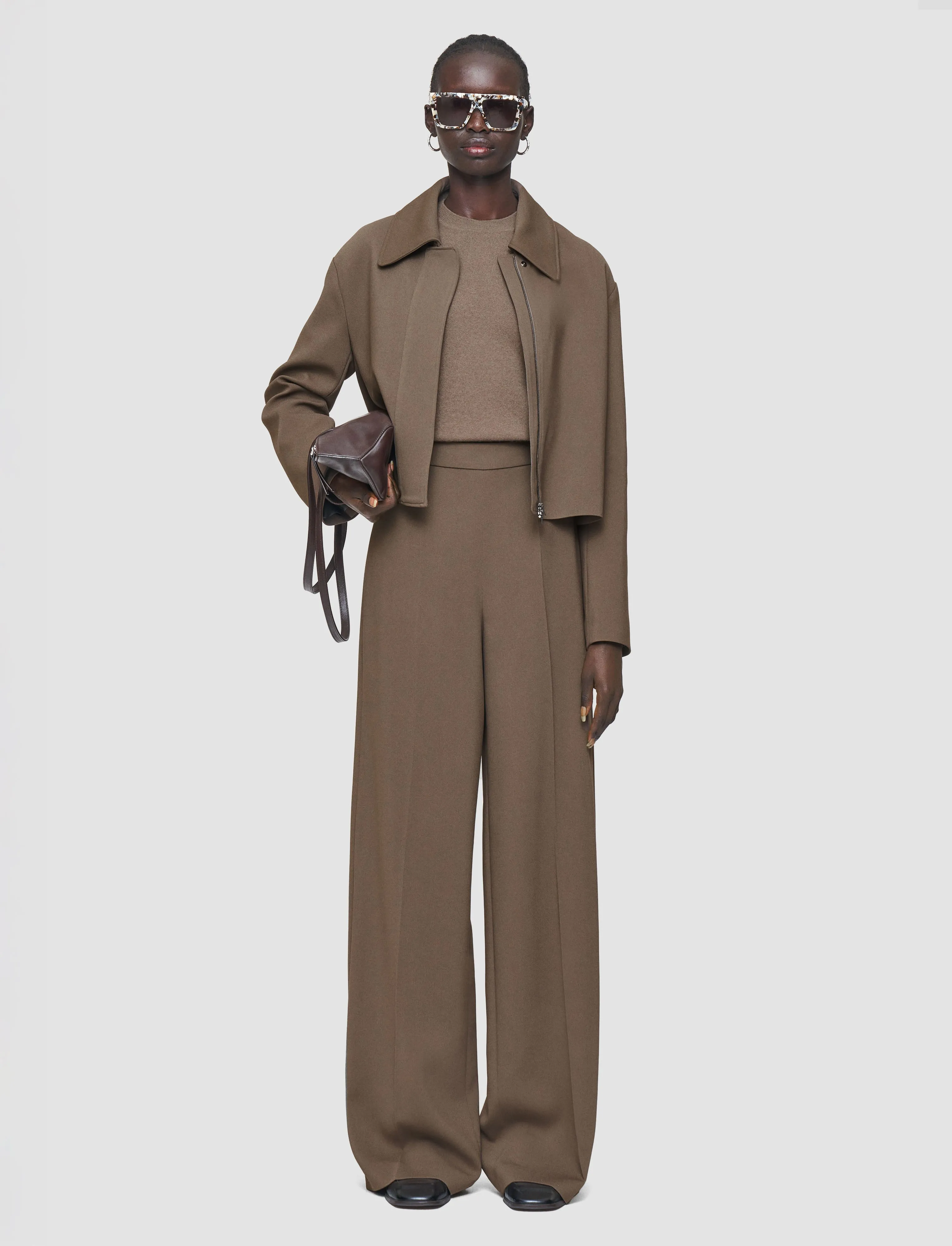 Alane Comfort Cady Trousers sold by Joseph product image thumbnail 4