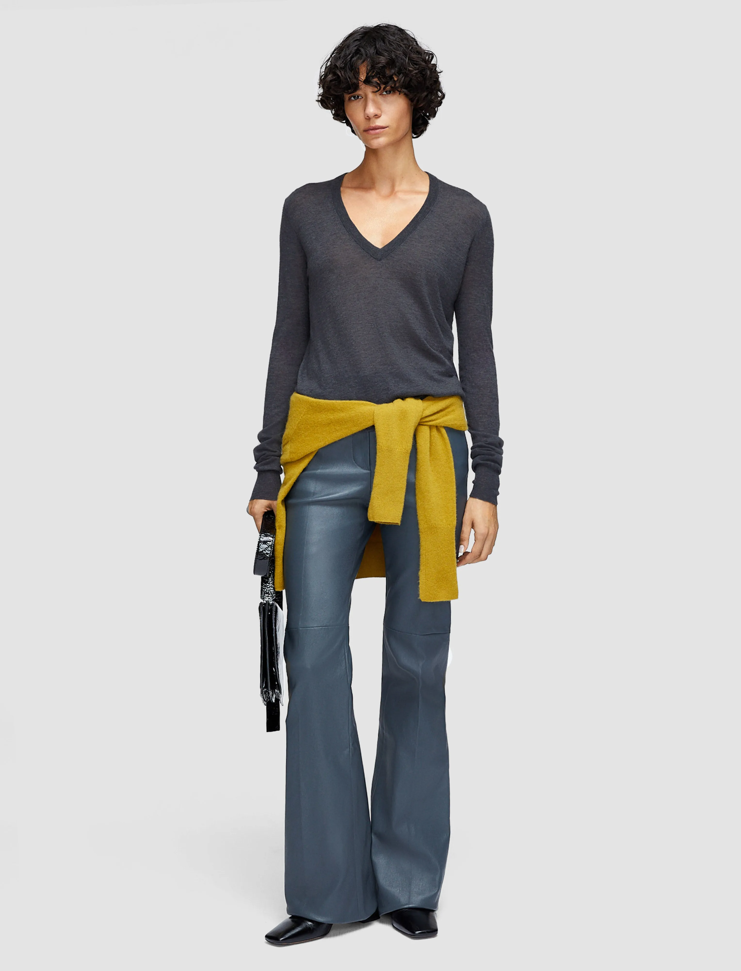 Cashair V Neck Jumper sold by Joseph product image thumbnail 2