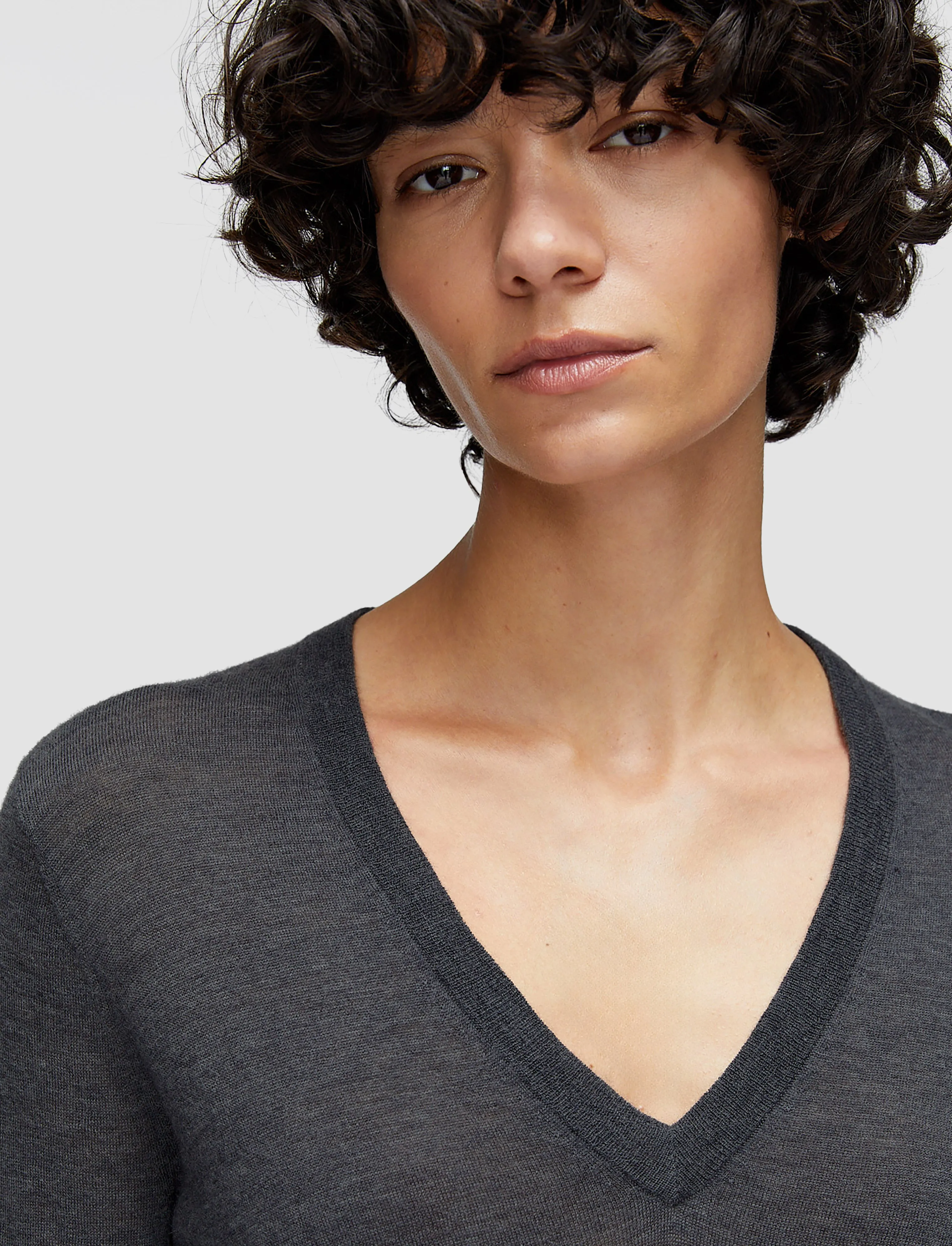 Cashair V Neck Jumper sold by Joseph product image thumbnail 5