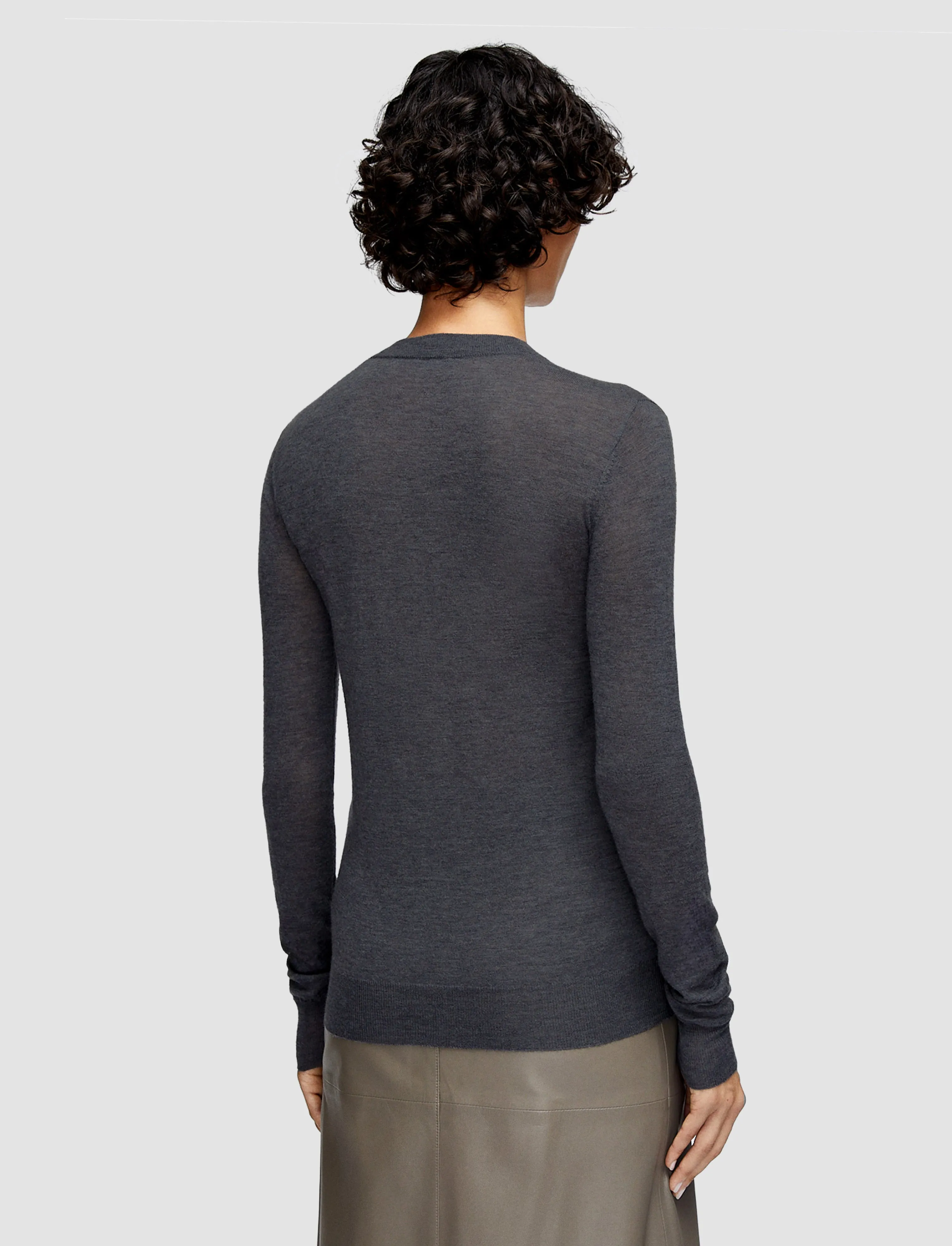 Cashair Round Neck Jumper sold by Joseph product image thumbnail 4
