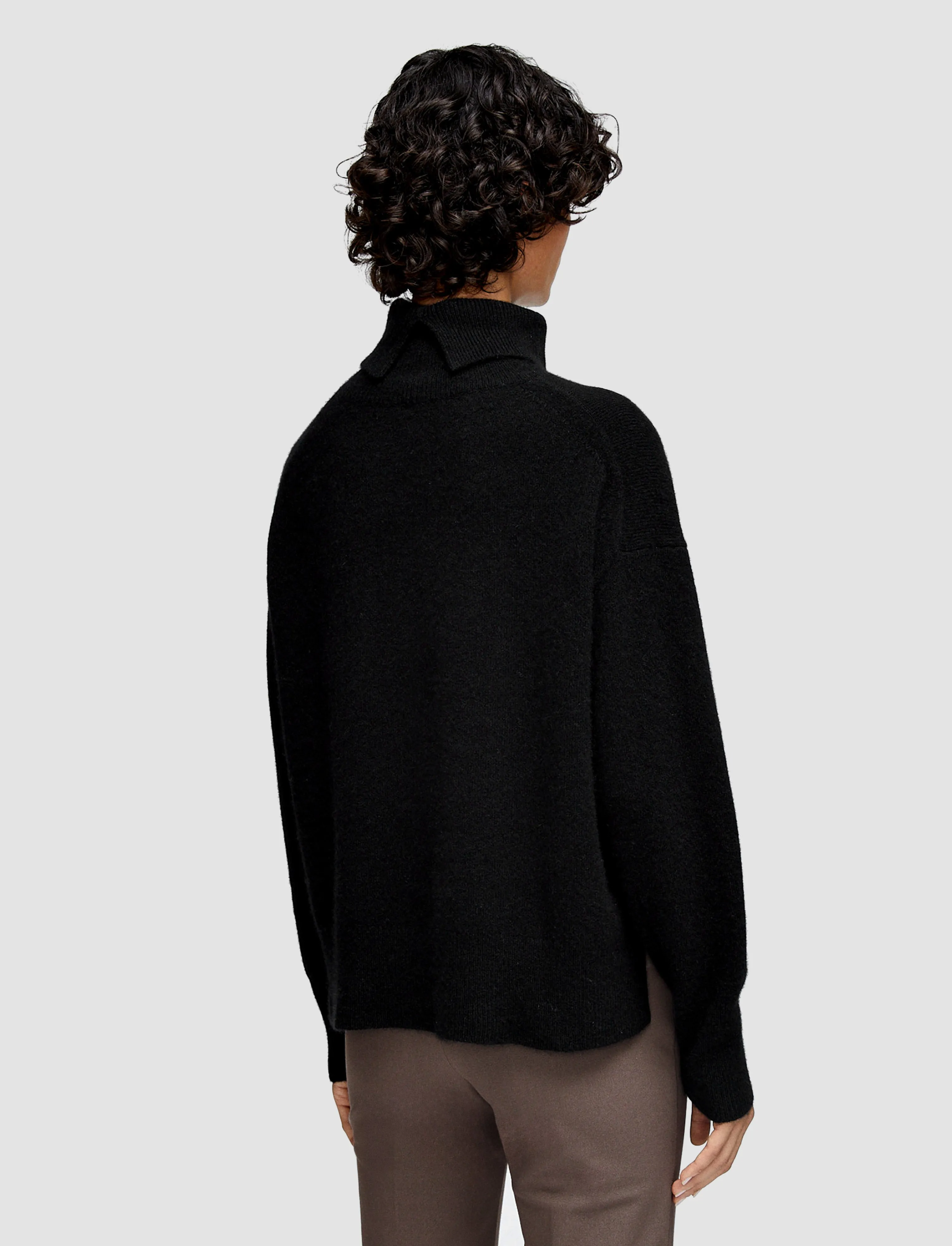 Brushed Cashmere High Neck Jumper sold by Joseph product image thumbnail 4