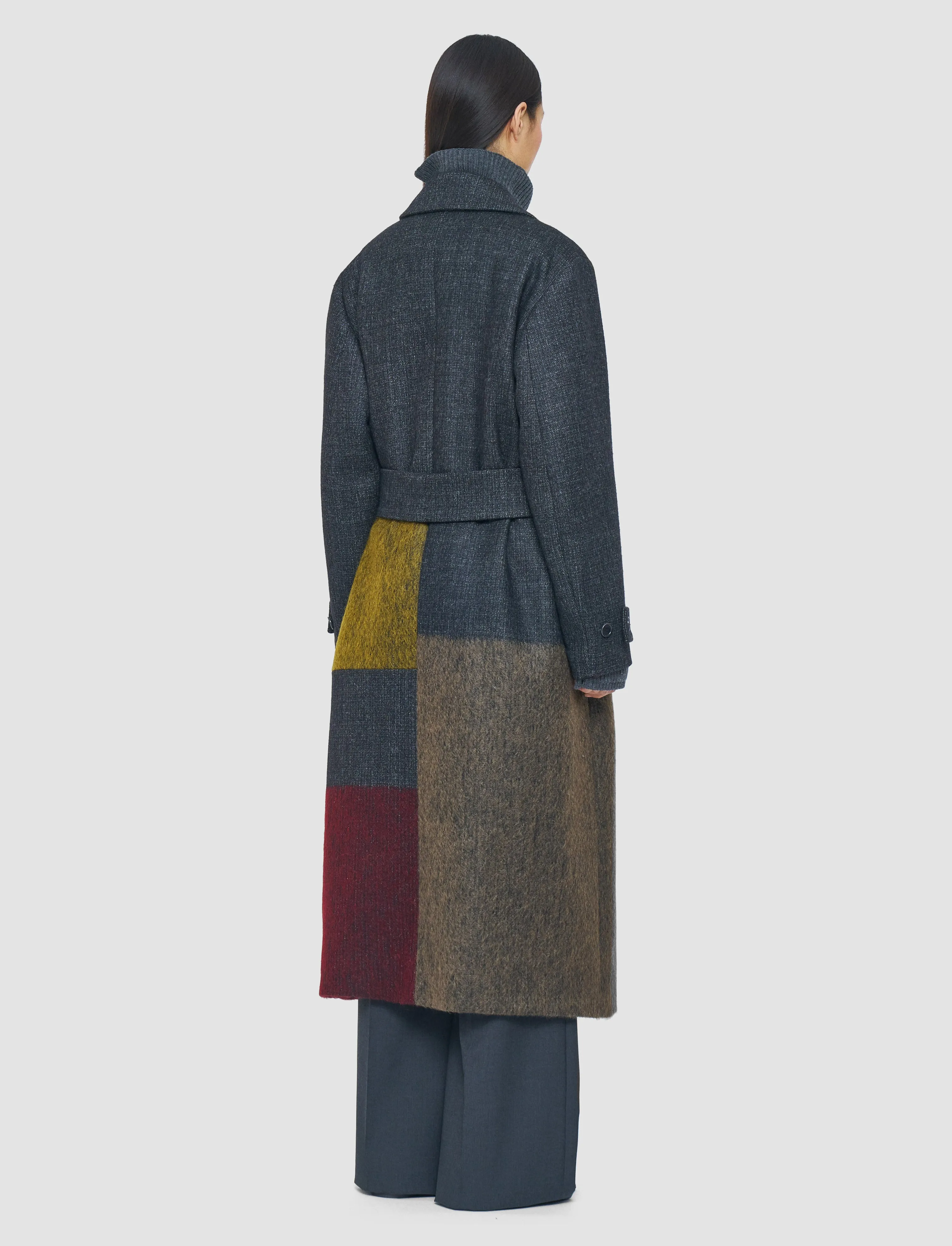 Merton Overlay Wool Coat sold by Joseph product image thumbnail 3