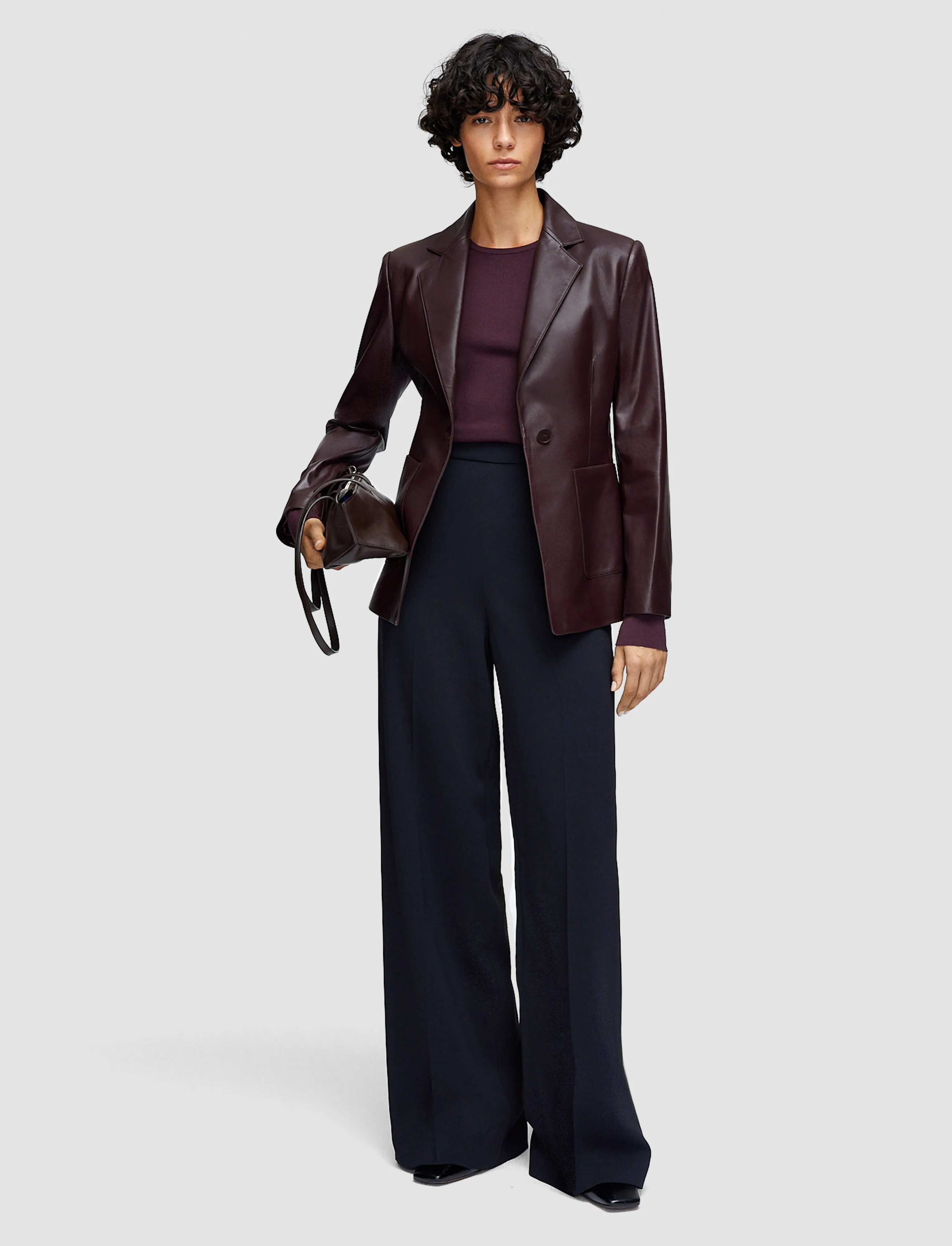 Glenview Nappa Leather Jacket sold by Joseph product image thumbnail 2