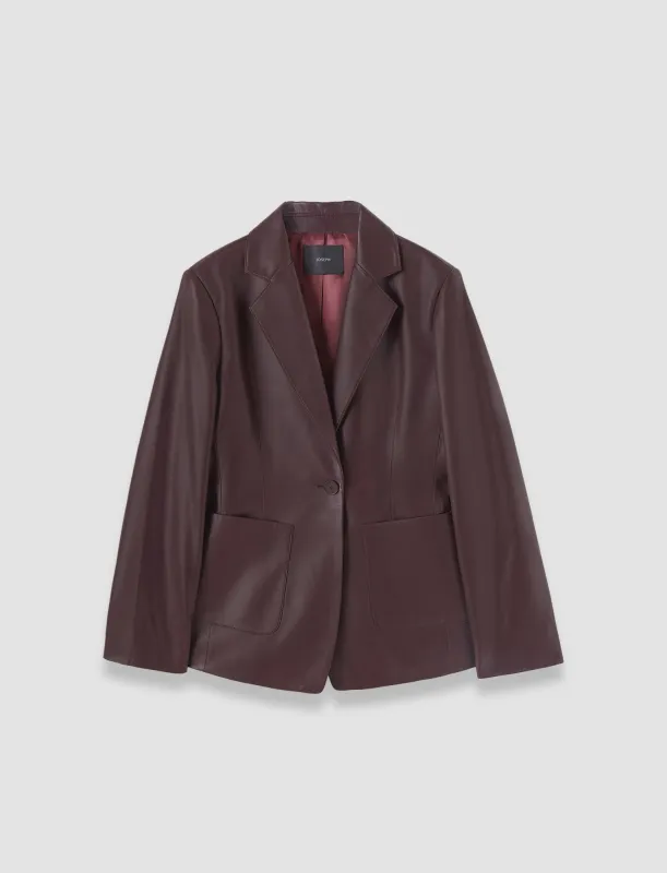 Glenview Nappa Leather Jacket sold by Joseph