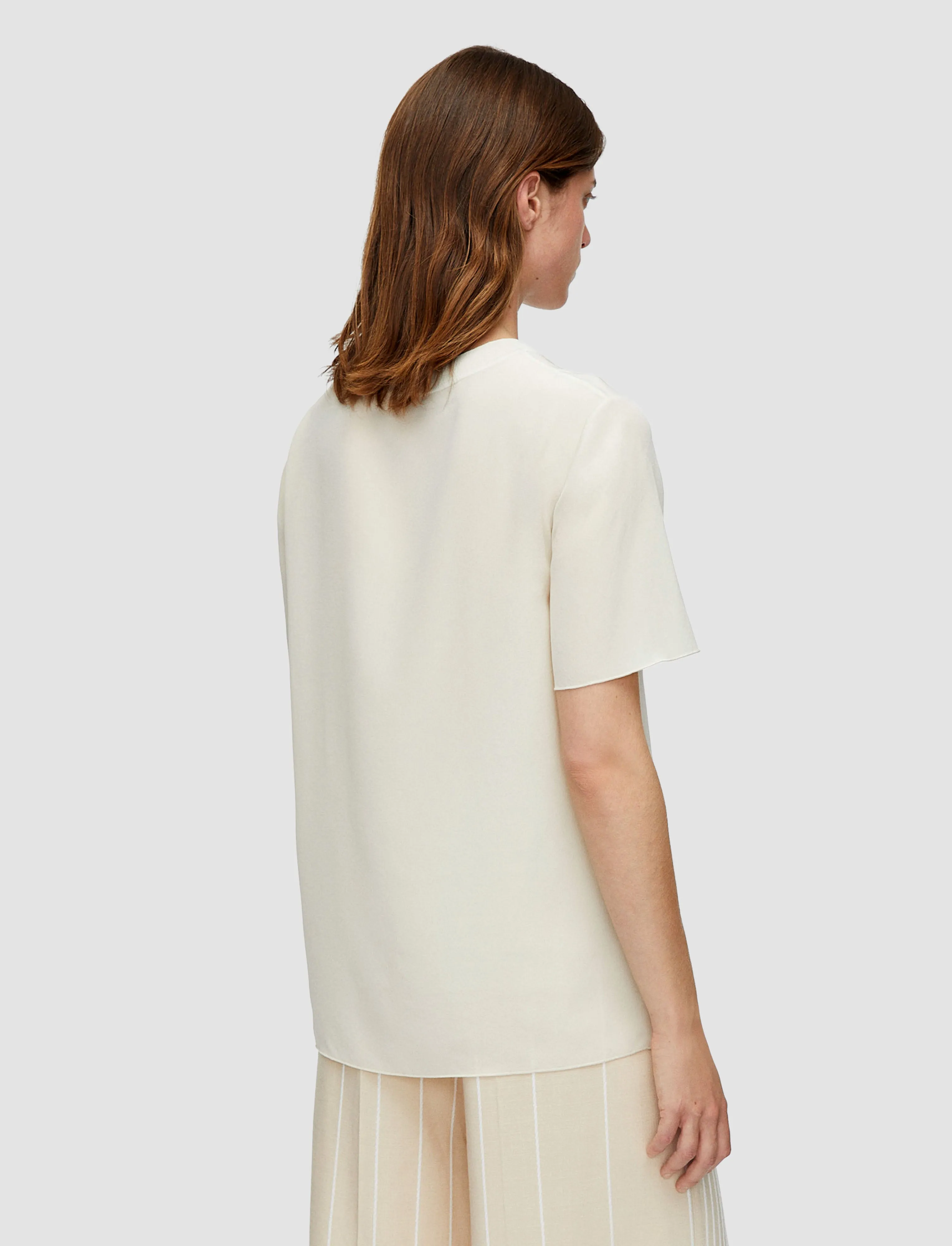 Rubin Crepe de Soie Silk Blouse sold by Joseph product image thumbnail 3