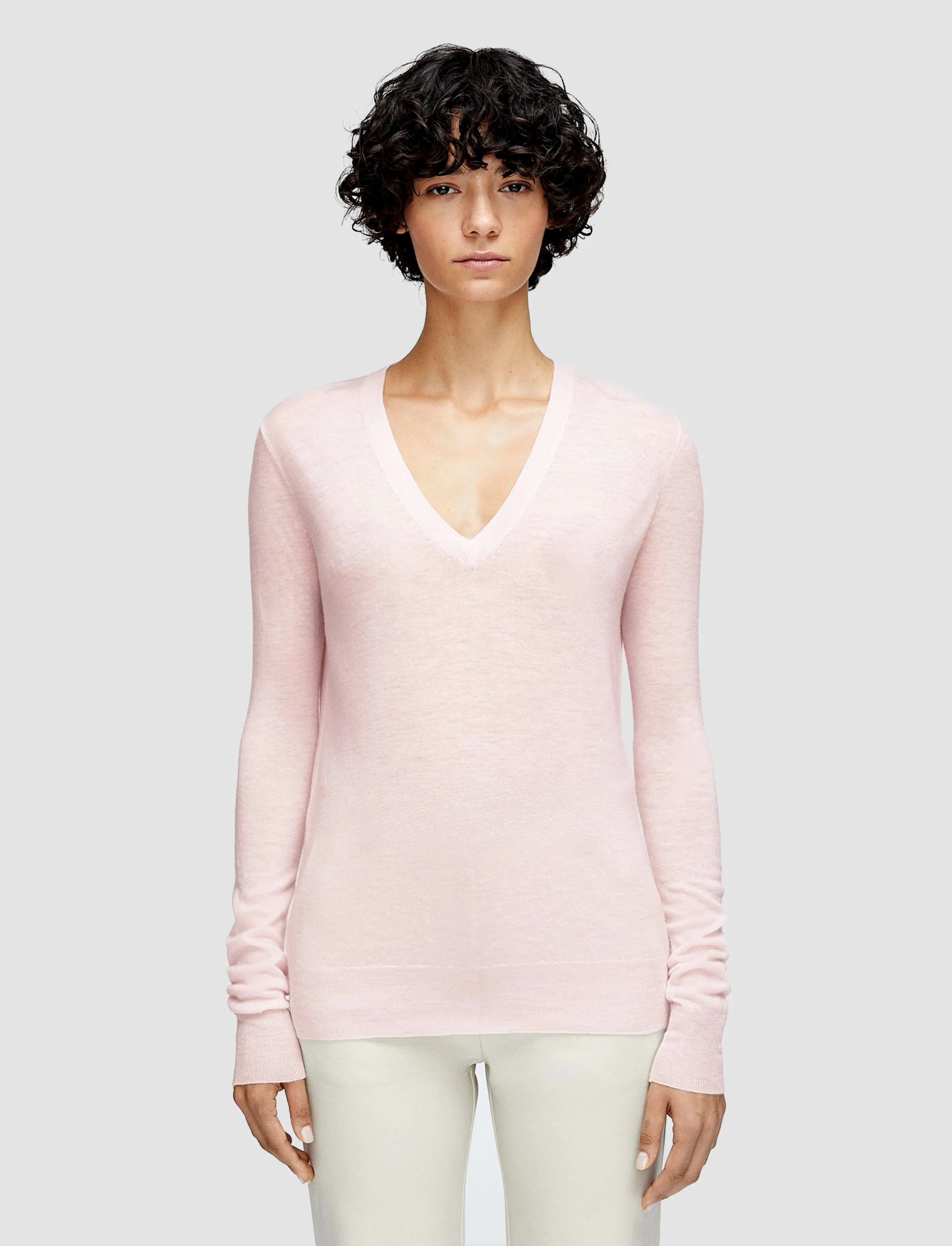 Cashair V Neck Jumper sold by Joseph product image thumbnail 3