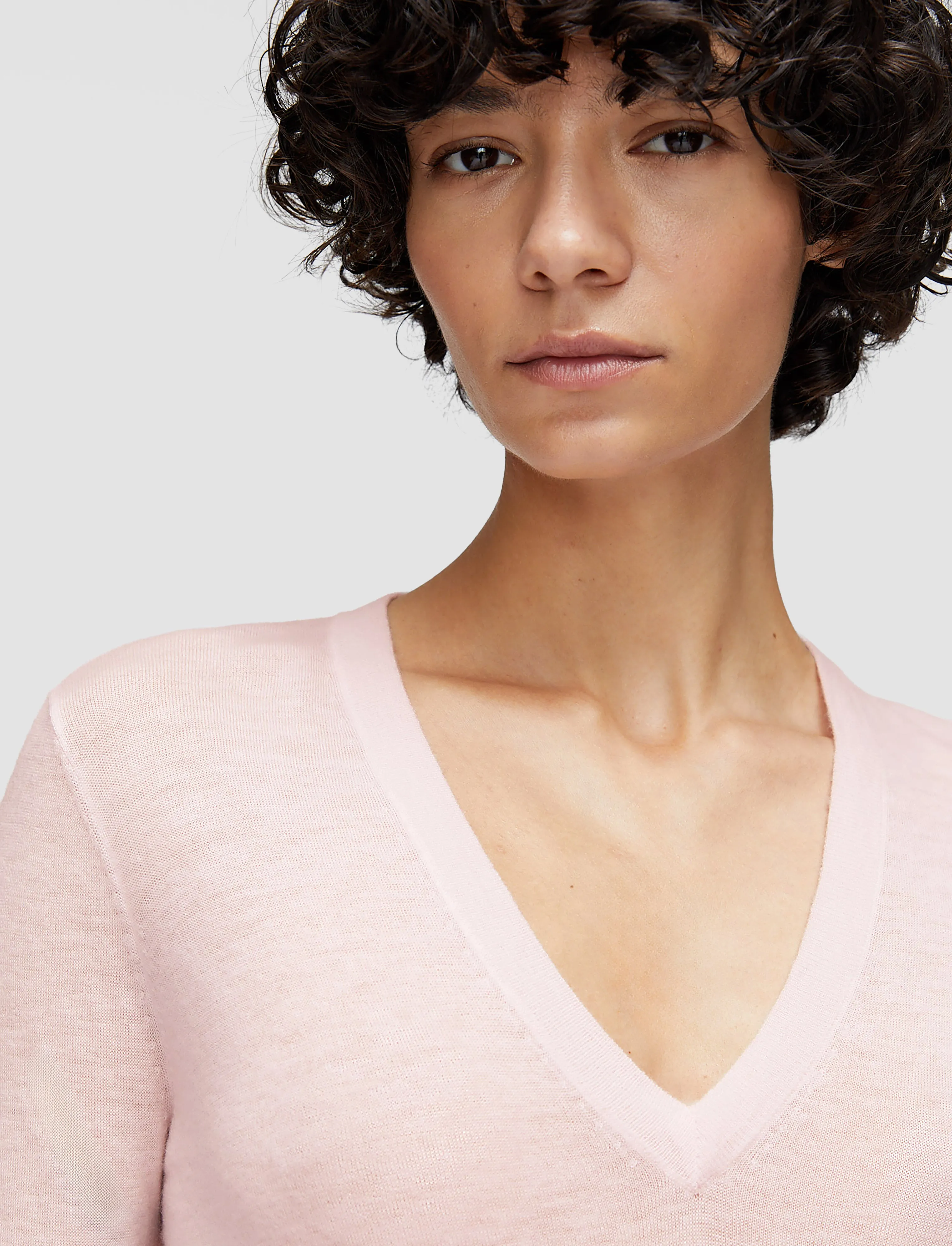 Cashair V Neck Jumper sold by Joseph product image thumbnail 5