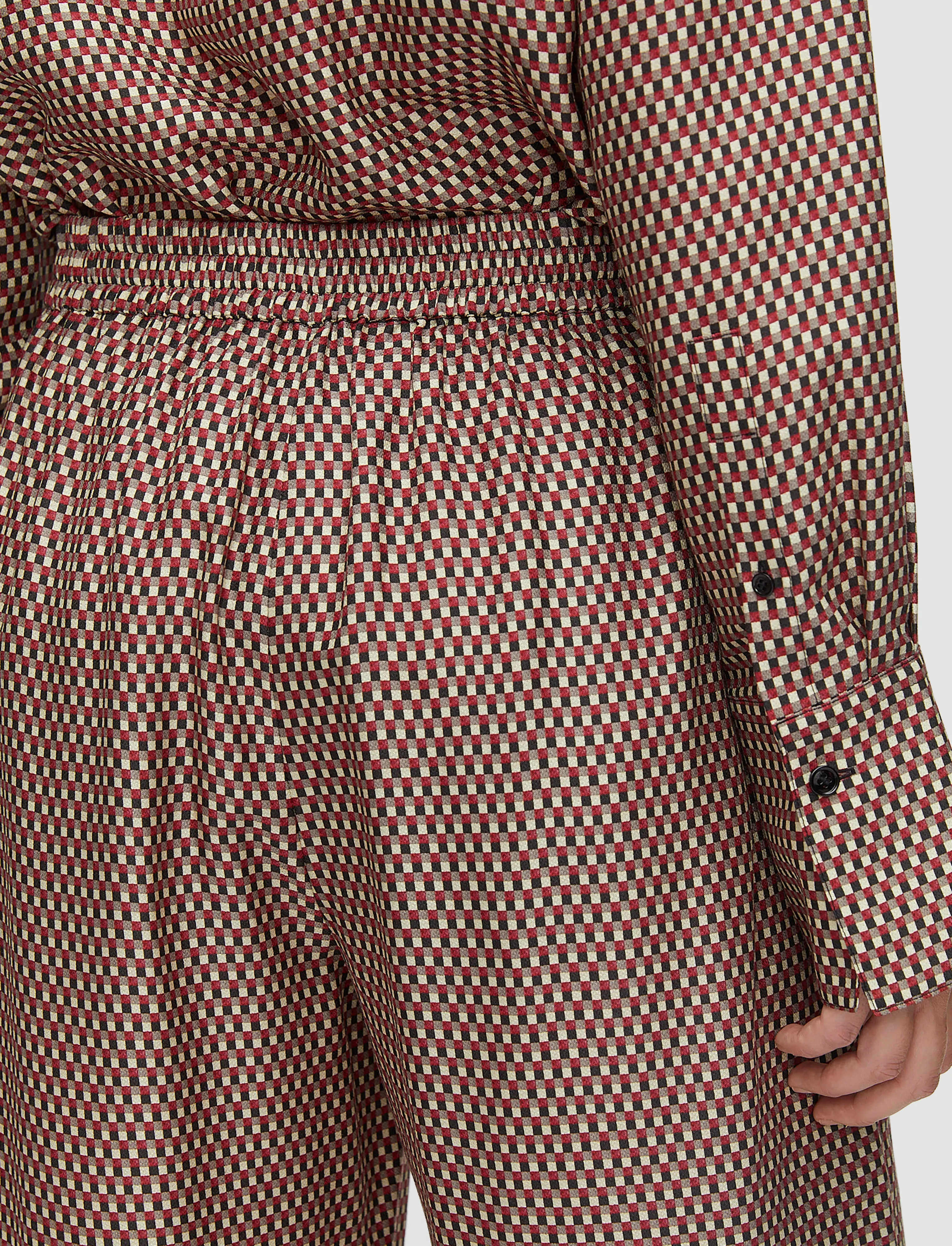 Sahel Printed Silk Blend Trousers sold by Joseph product image thumbnail 4