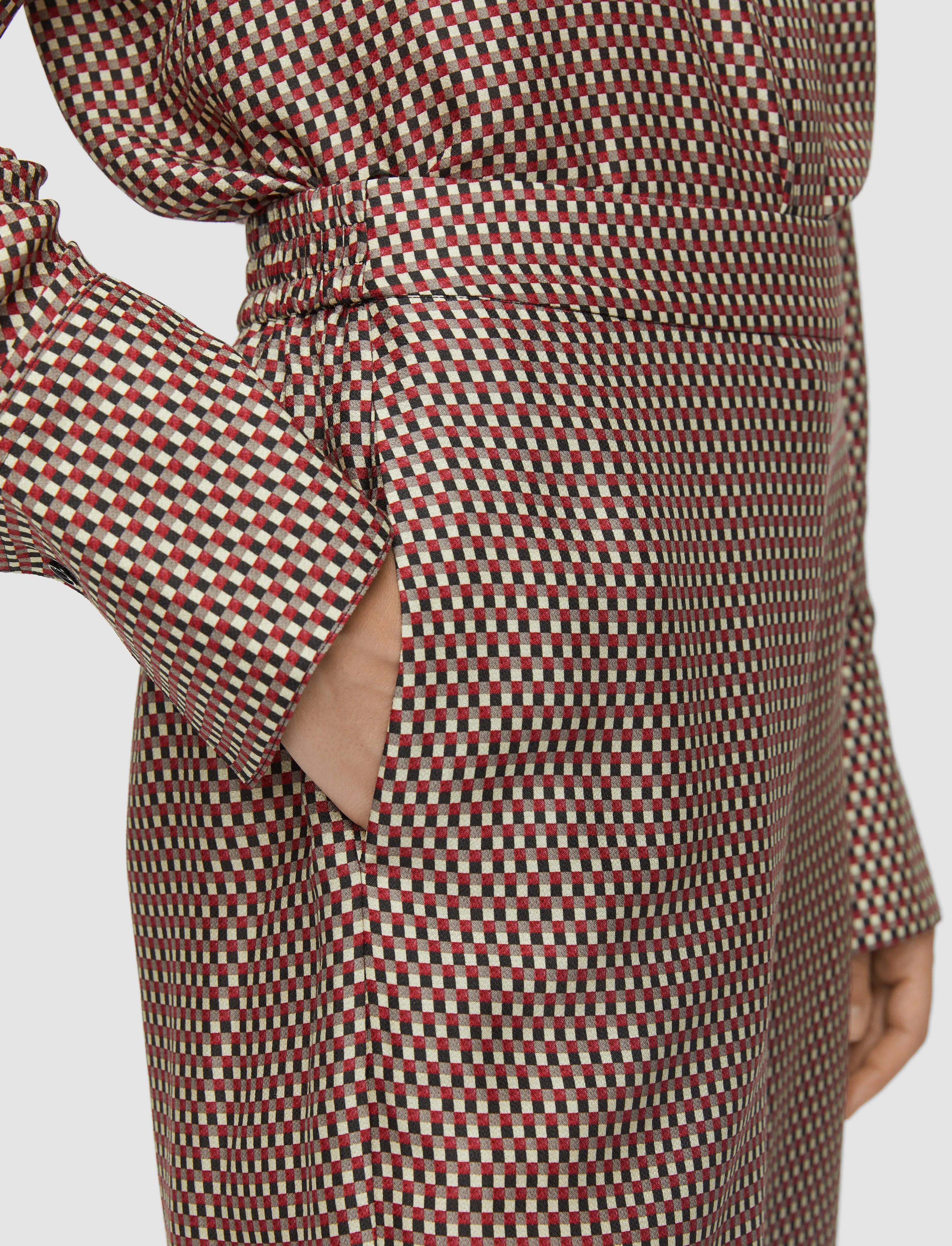 Sahel Printed Silk Blend Trousers sold by Joseph product image thumbnail 5