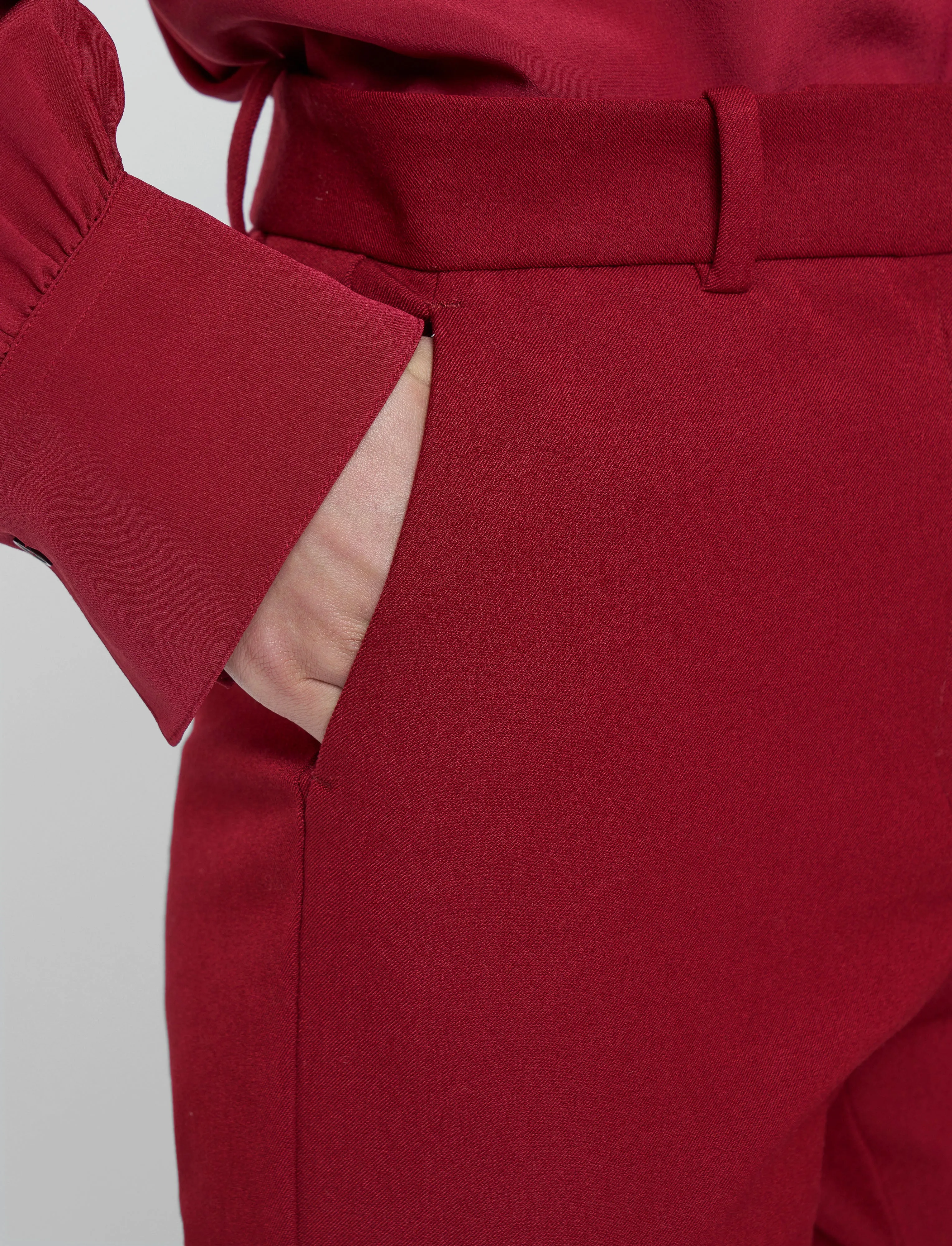 Tafira Gabardine Stretch Trousers sold by Joseph product image thumbnail 5