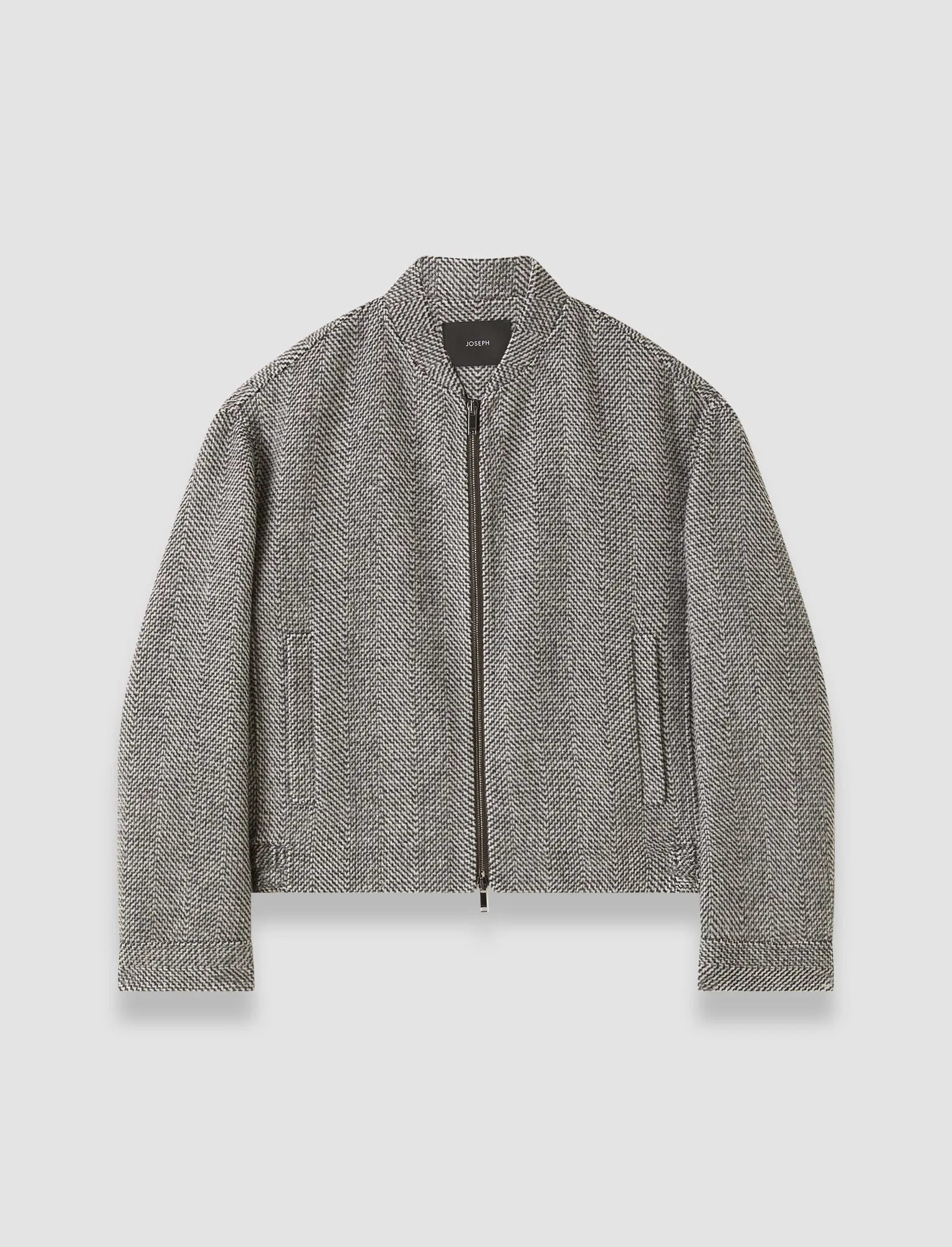 Gustave Linear Double Face Wool Jacket sold by Joseph