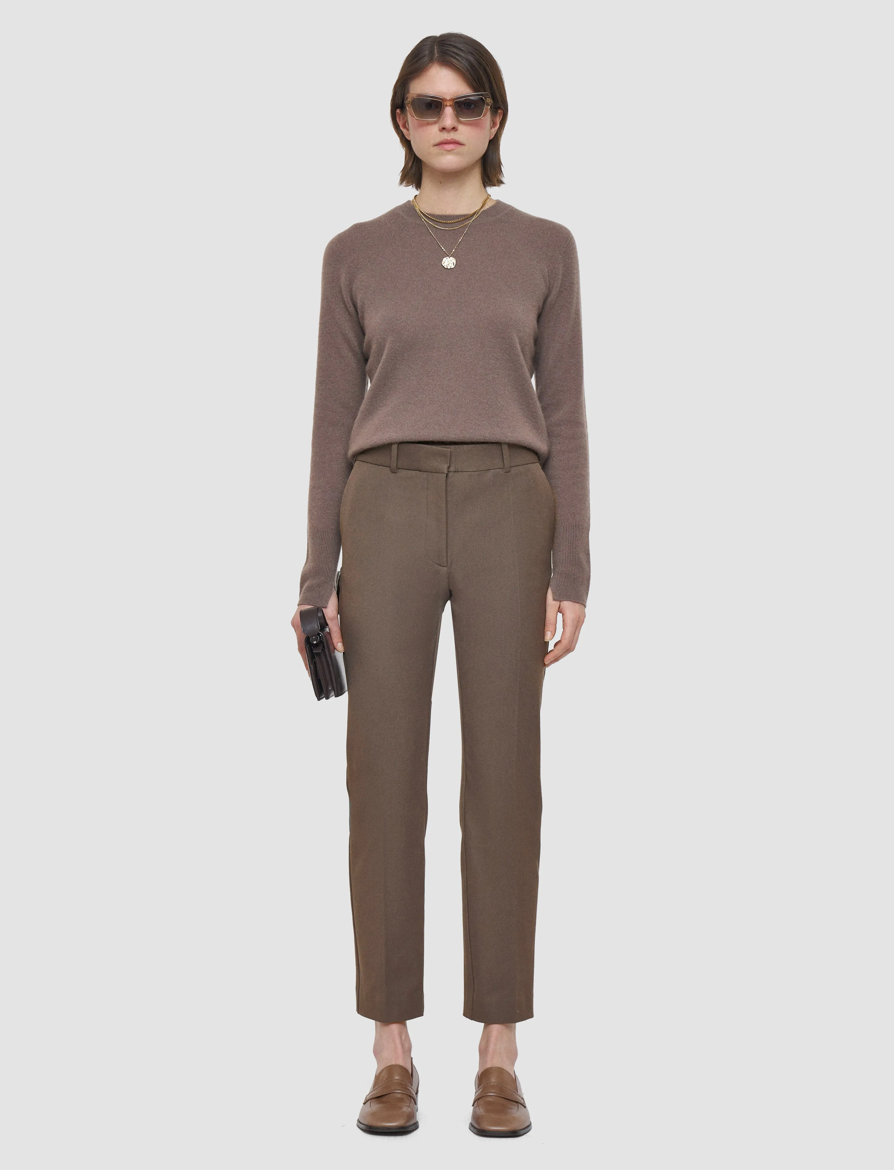 Coleman Gabardine Stretch Trousers sold by Joseph product image thumbnail 2