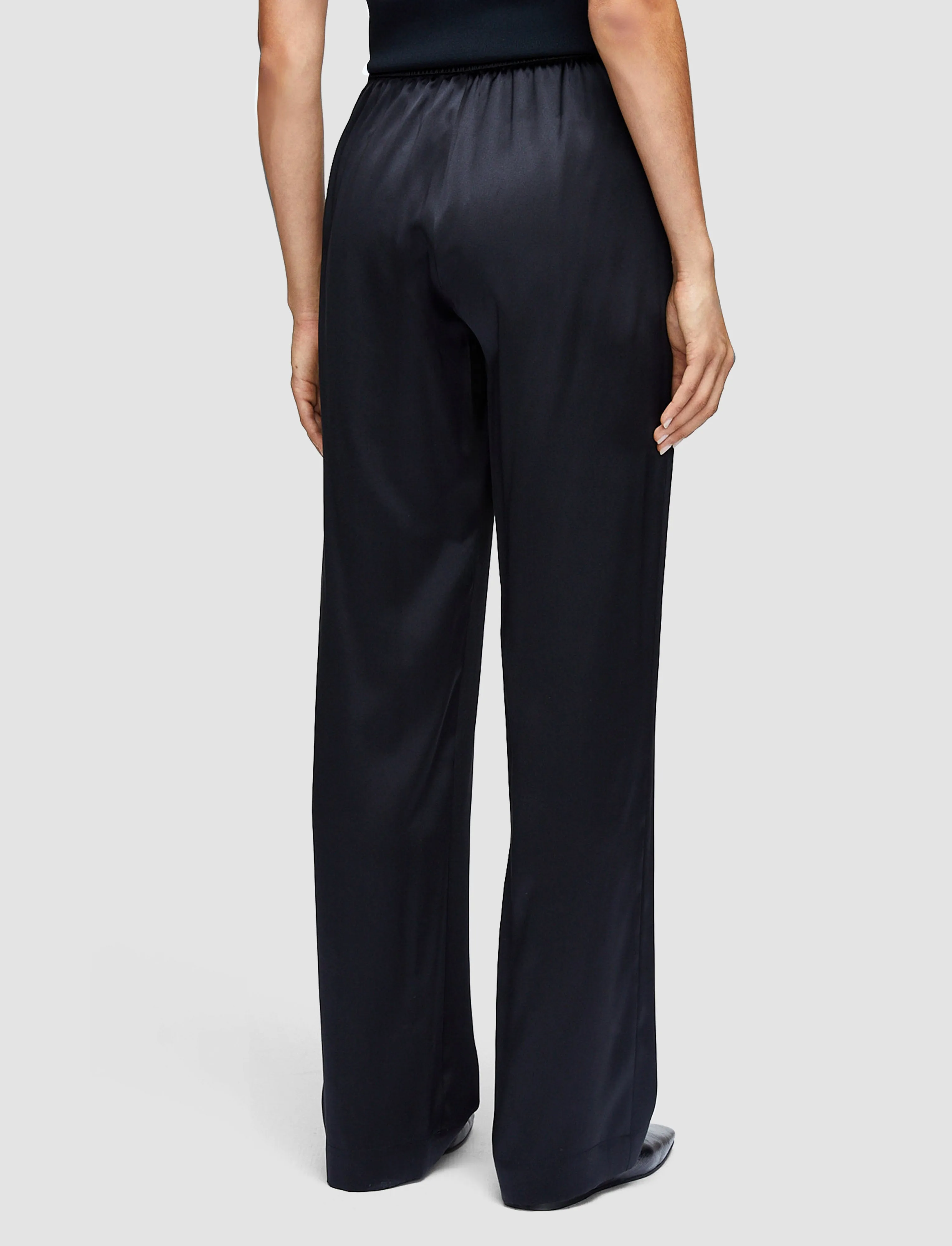 Sahel Silk Satin Trousers sold by Joseph product image thumbnail 3