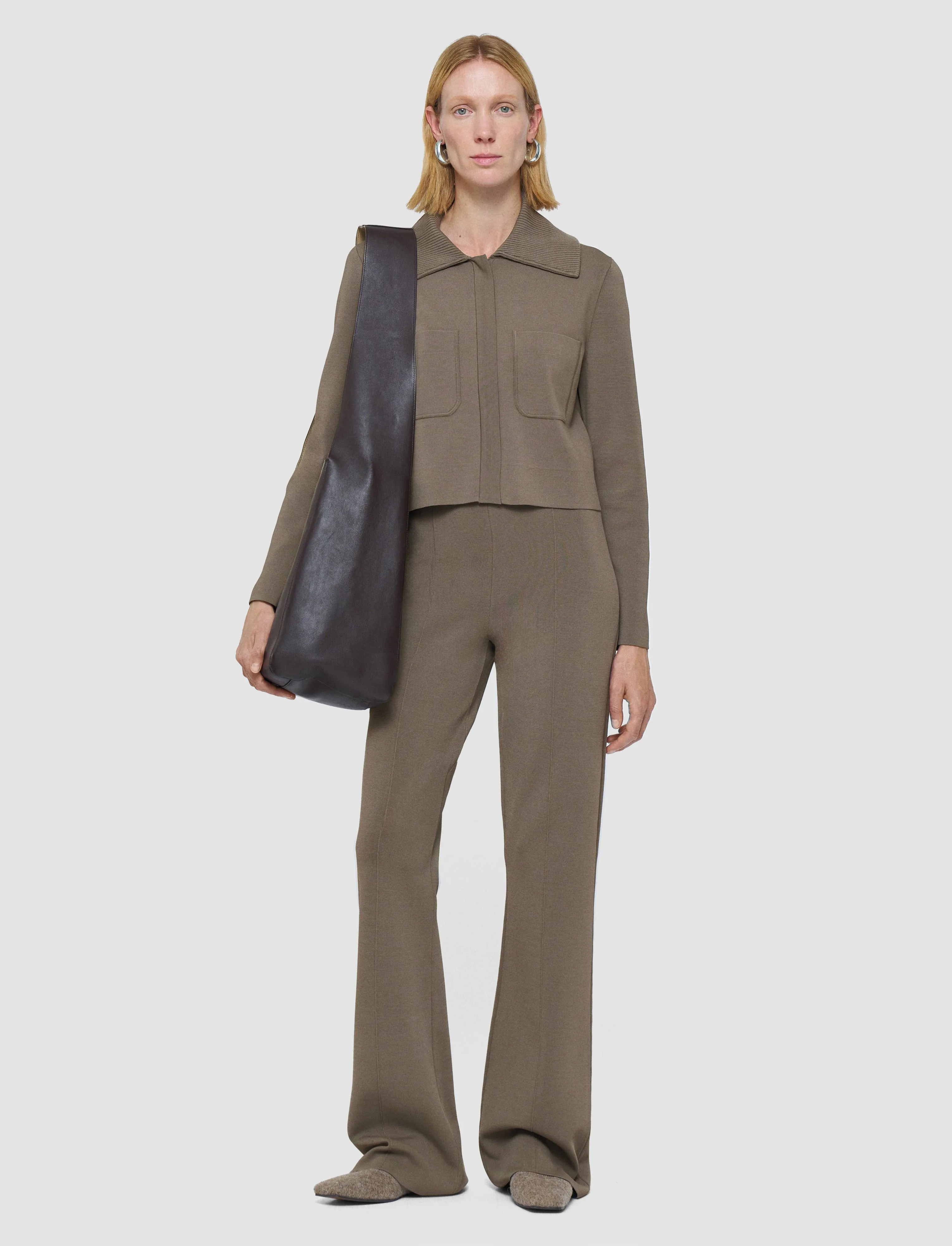 Milano Knit Stretch Trousers sold by Joseph product image thumbnail 2