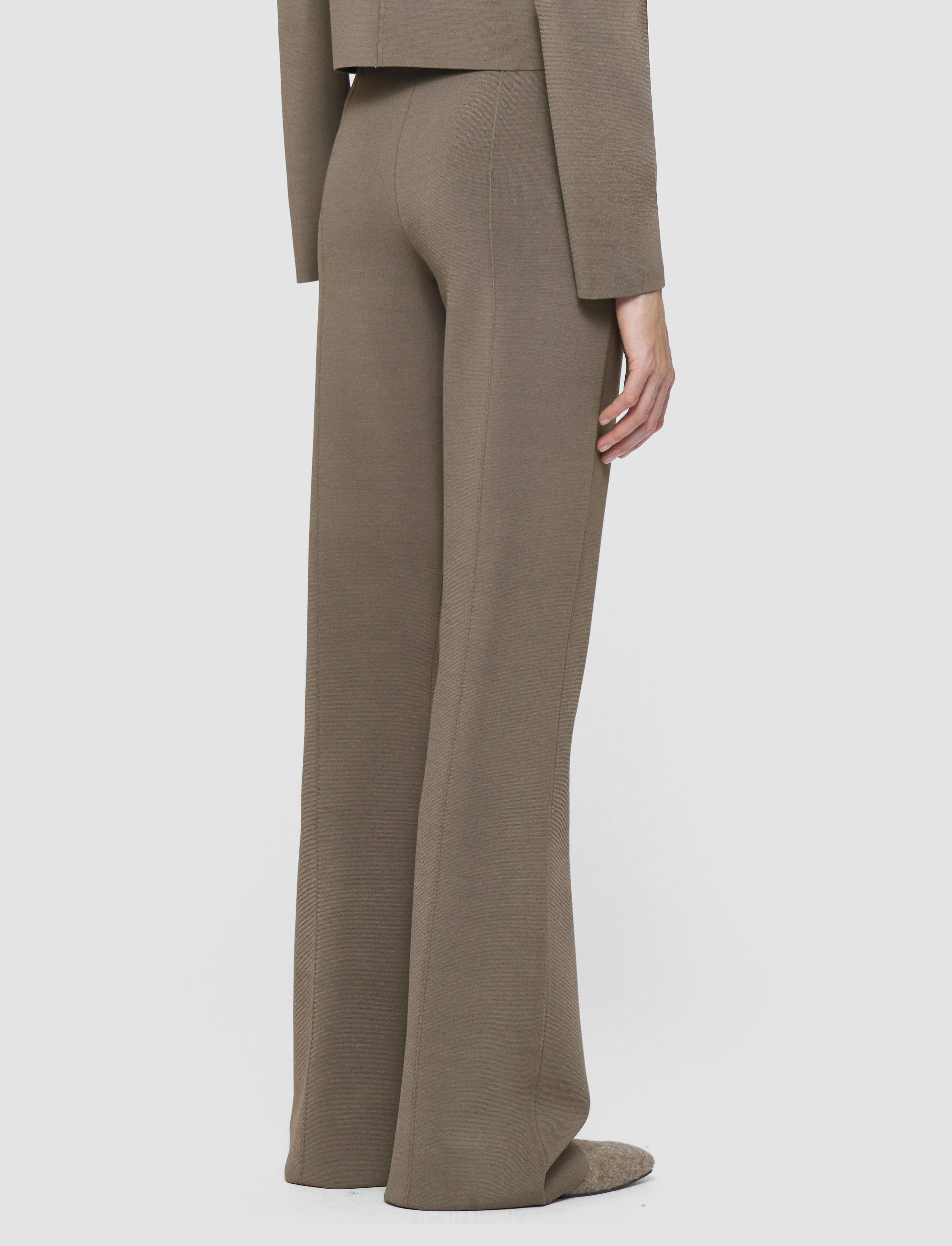 Milano Knit Stretch Trousers sold by Joseph product image thumbnail 3