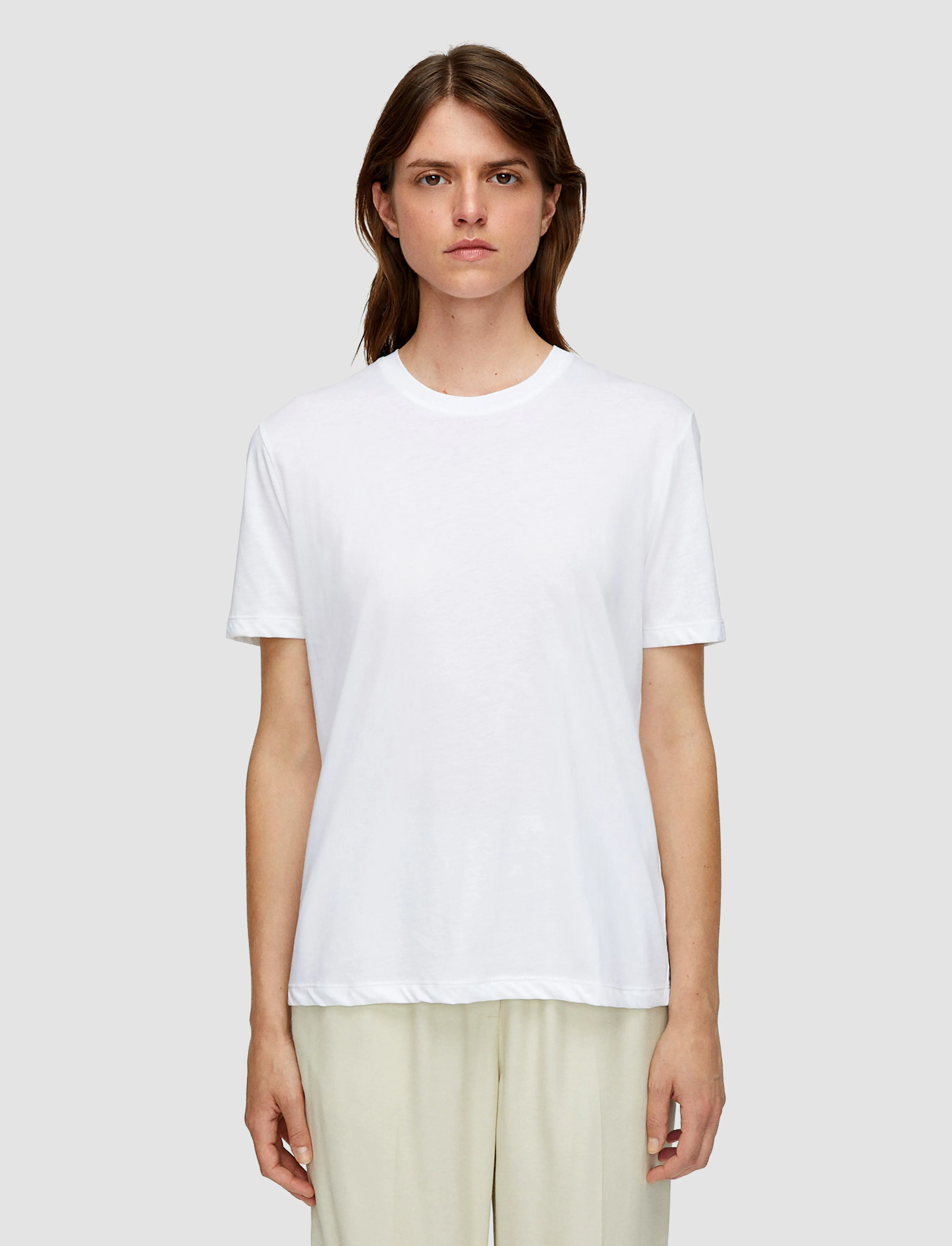Cotton Silk Jersey T-Shirt sold by Joseph product image thumbnail 3
