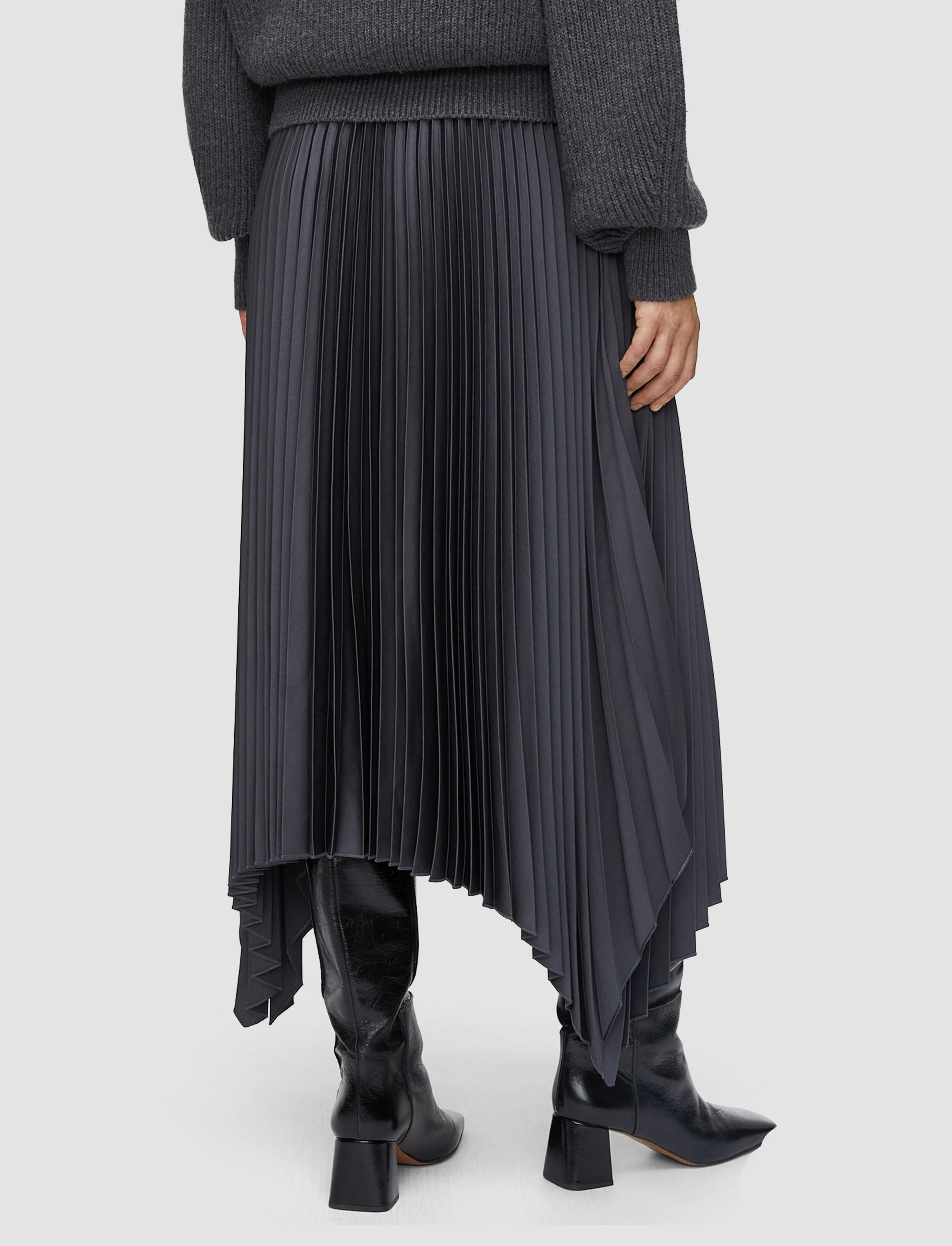 Ade Knit Weave Plissé Skirt sold by Joseph product image thumbnail 3