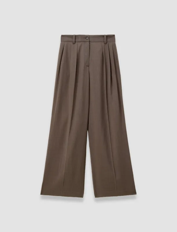 Forest Fine Wool Trousers sold by Joseph