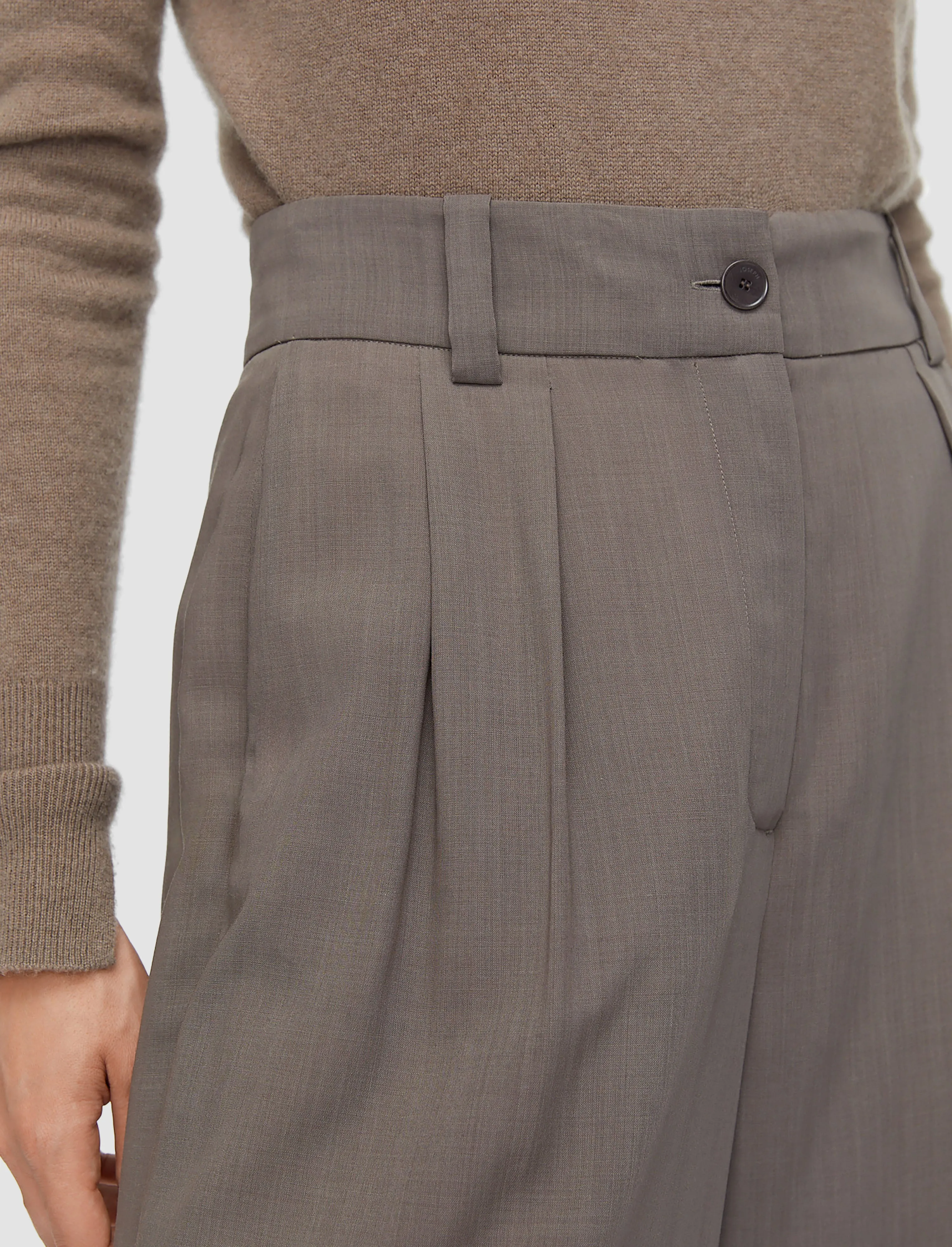 Forest Fine Wool Trousers sold by Joseph product image thumbnail 4