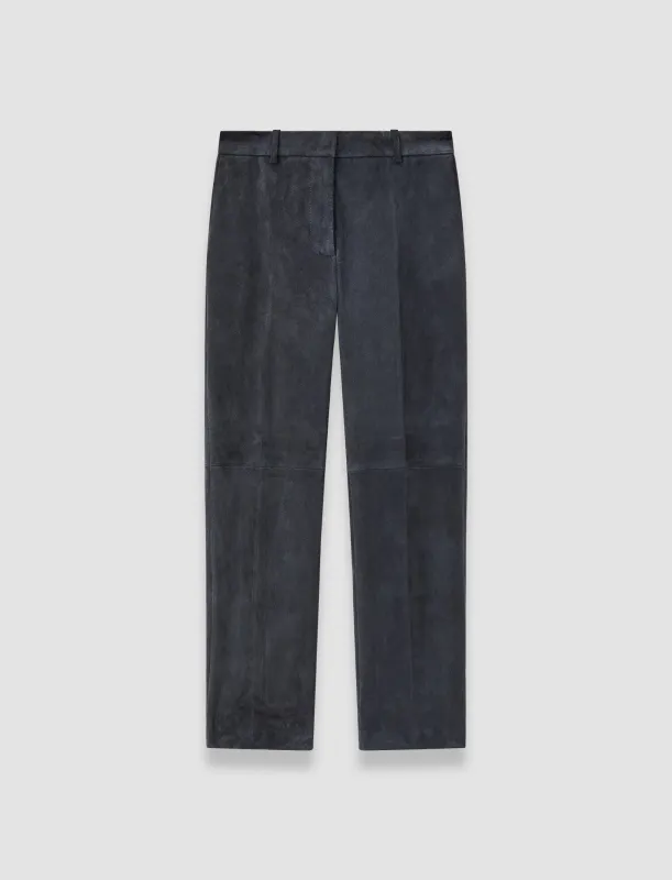 Coleman Suede Stretch Trousers sold by Joseph