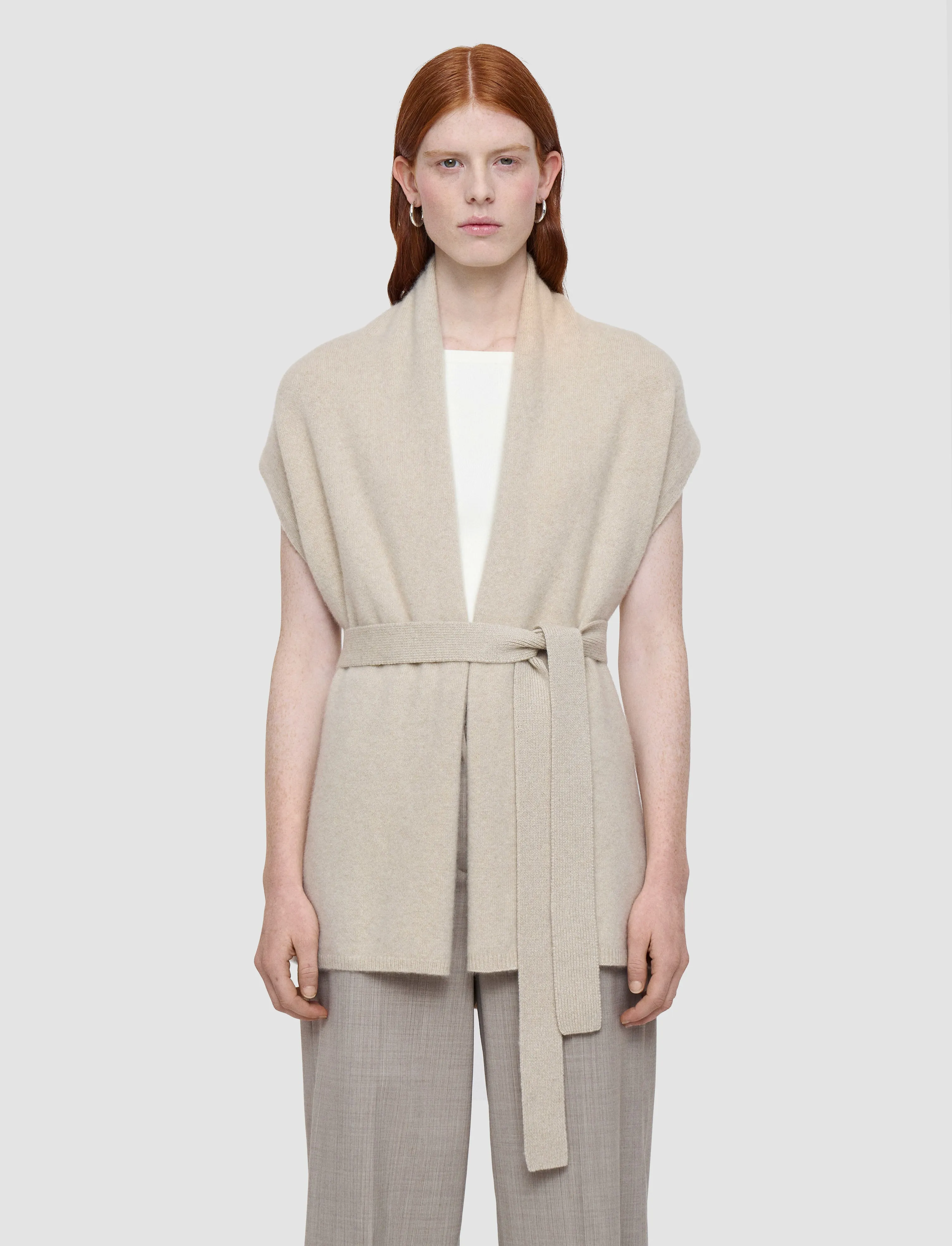 Brushed Cashmere Sleeveless Wrap sold by Joseph product image thumbnail 4