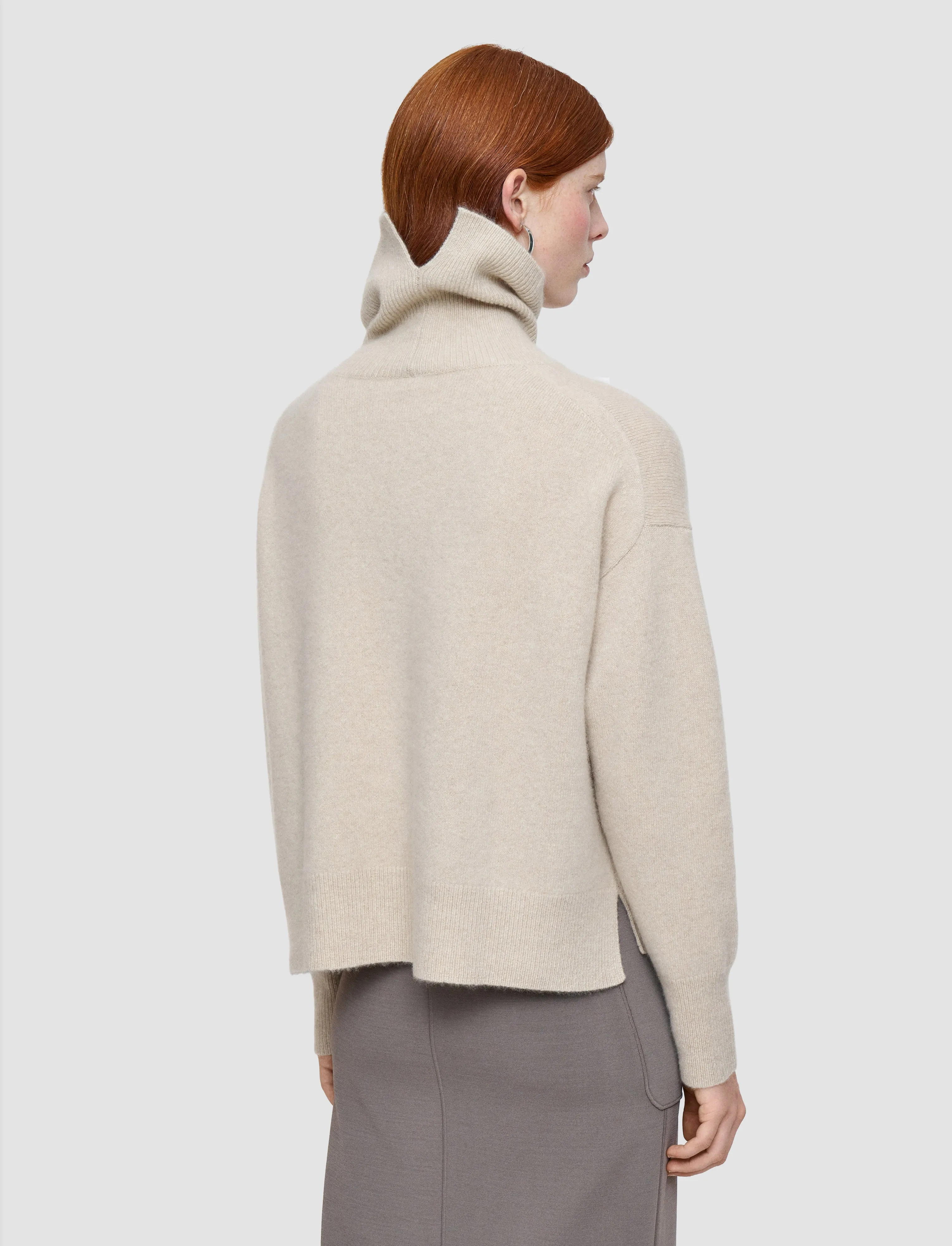 Brushed Cashmere High Neck Jumper sold by Joseph product image thumbnail 4