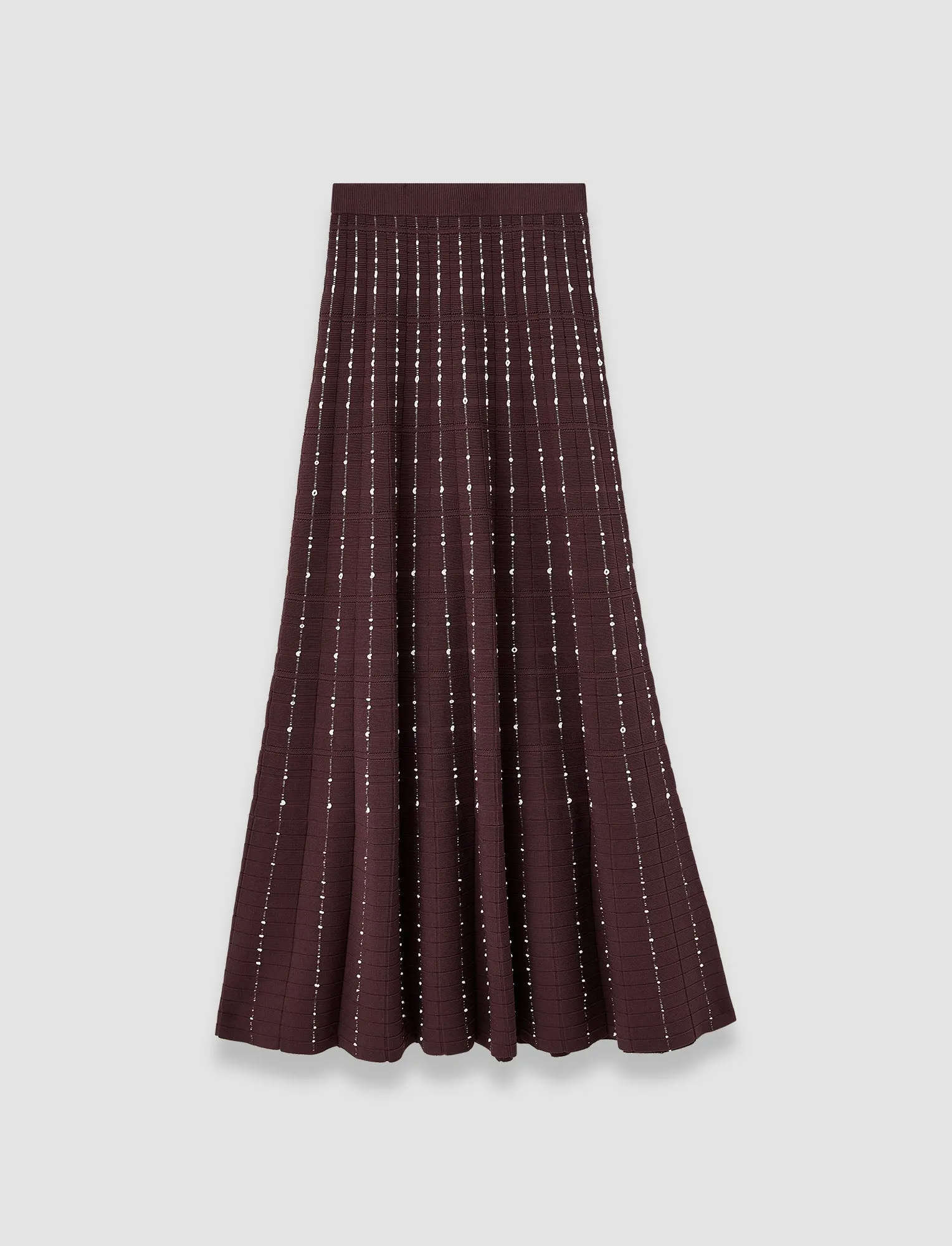 Fragmented Stripes Skirt sold by Joseph