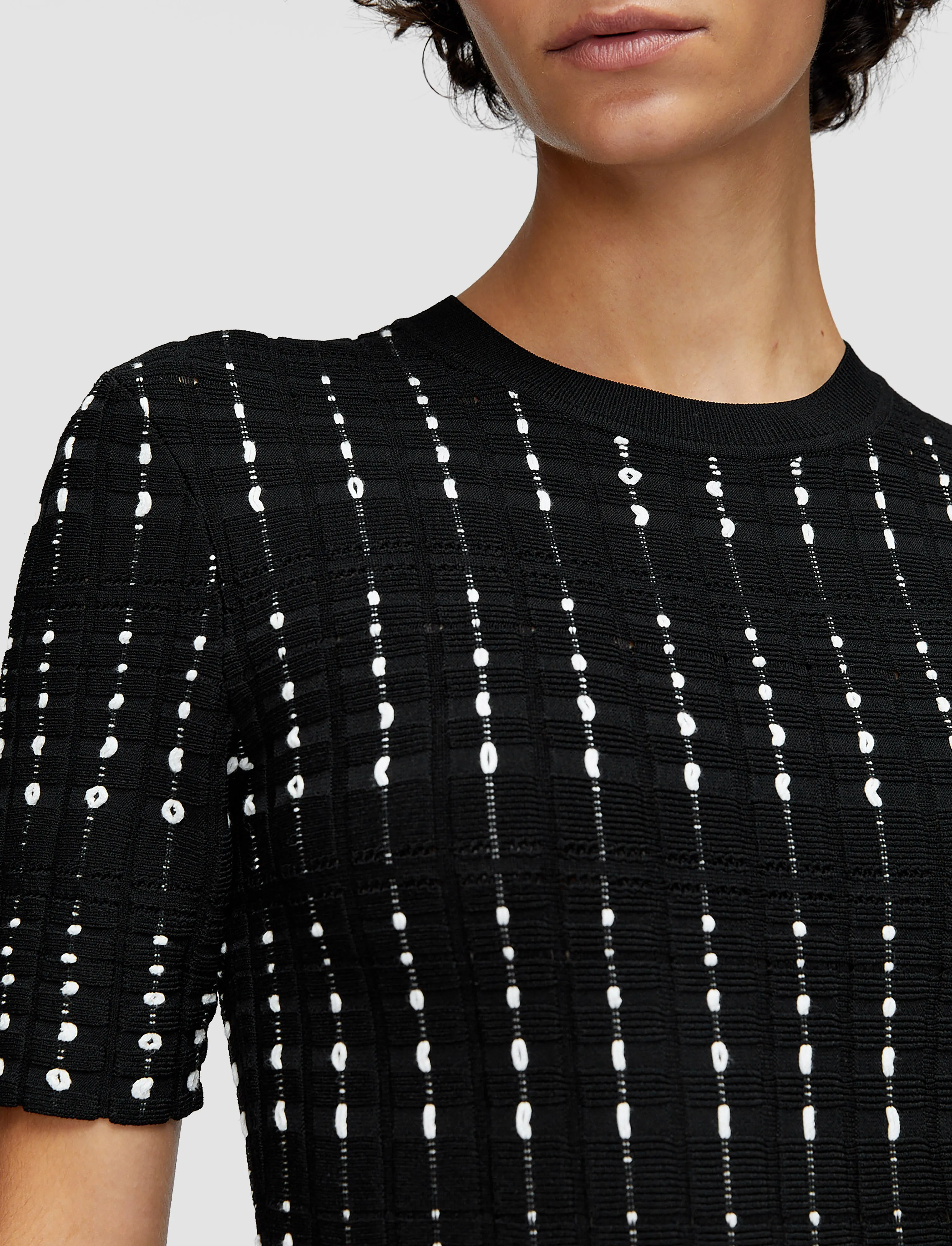 Fragmented Stripes Dress sold by Joseph product image thumbnail 4