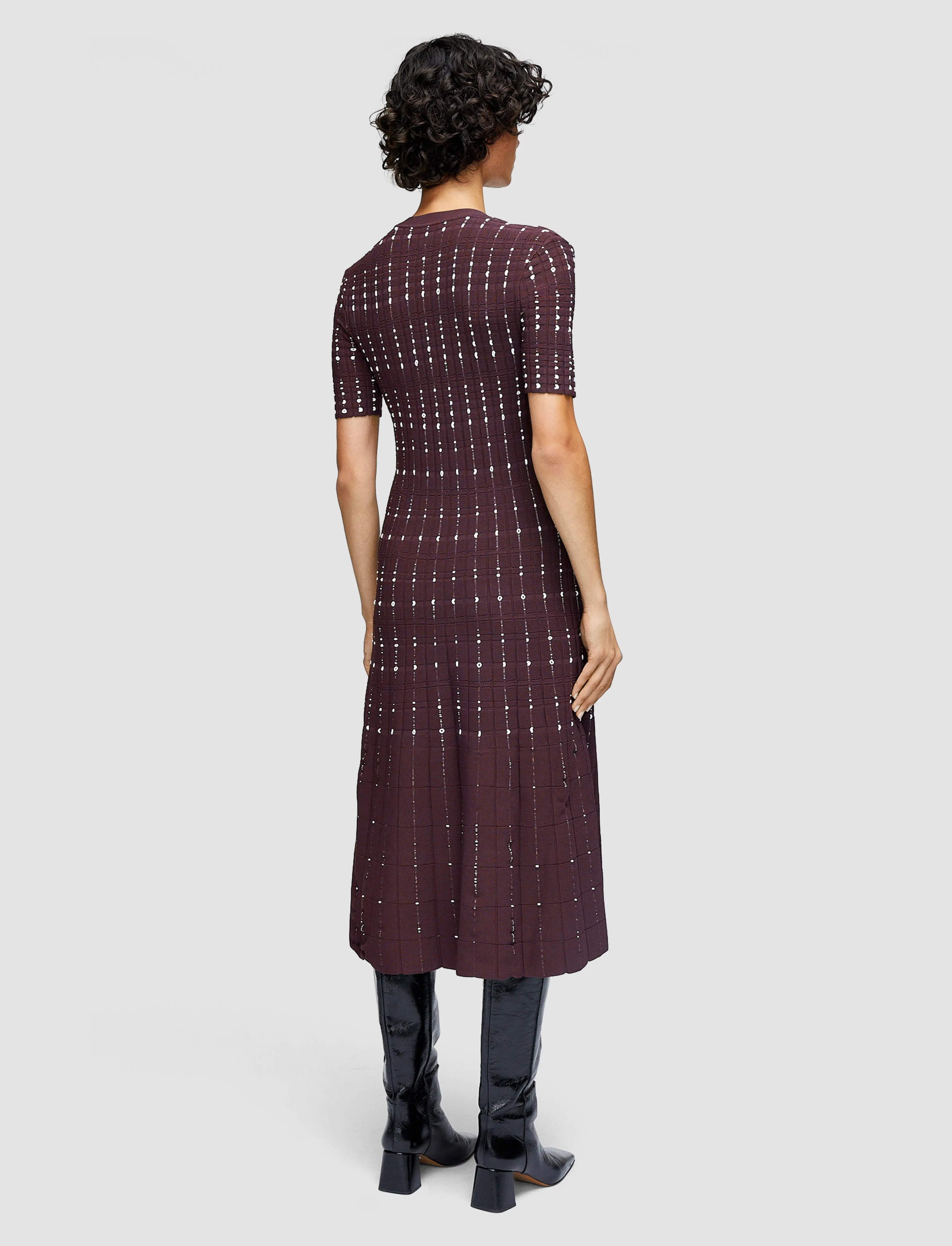 Fragmented Stripes Dress sold by Joseph product image thumbnail 3