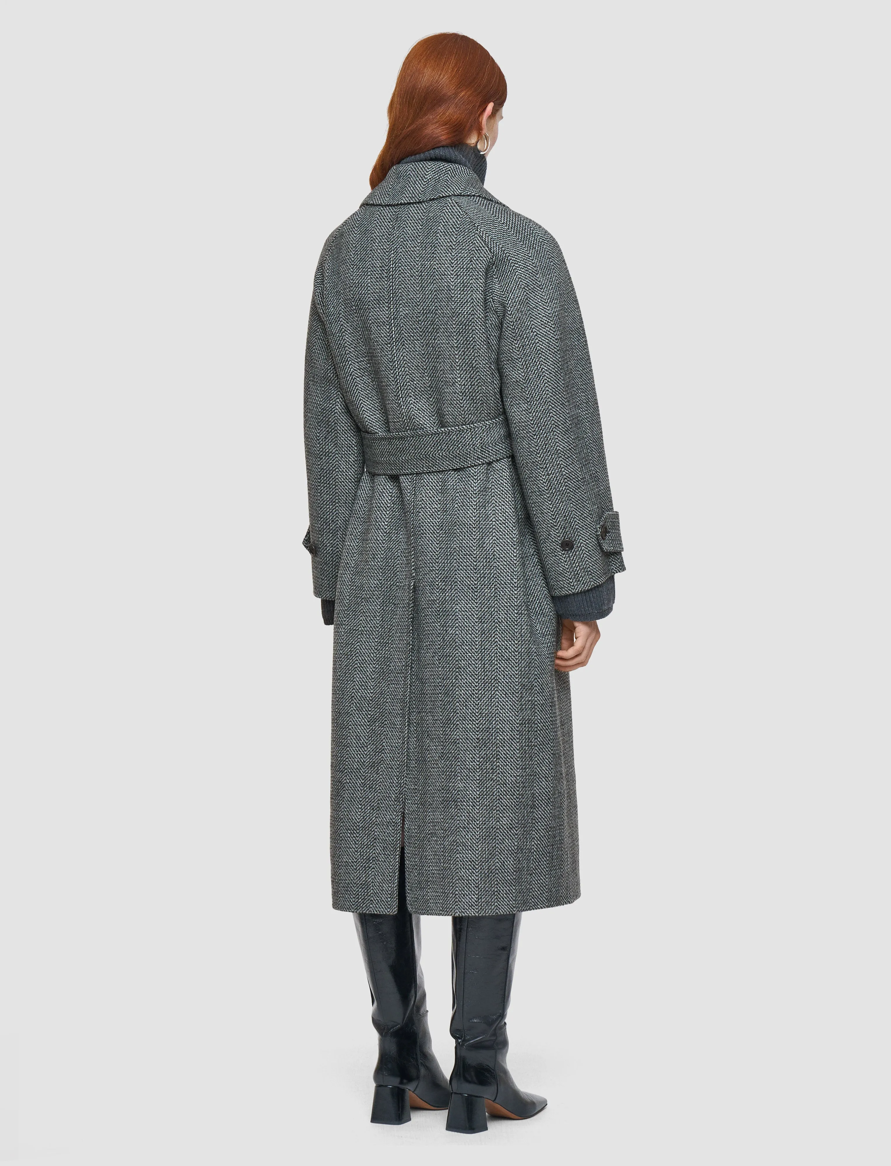 Navarre Linear Double Face Wool Coat sold by Joseph product image thumbnail 3