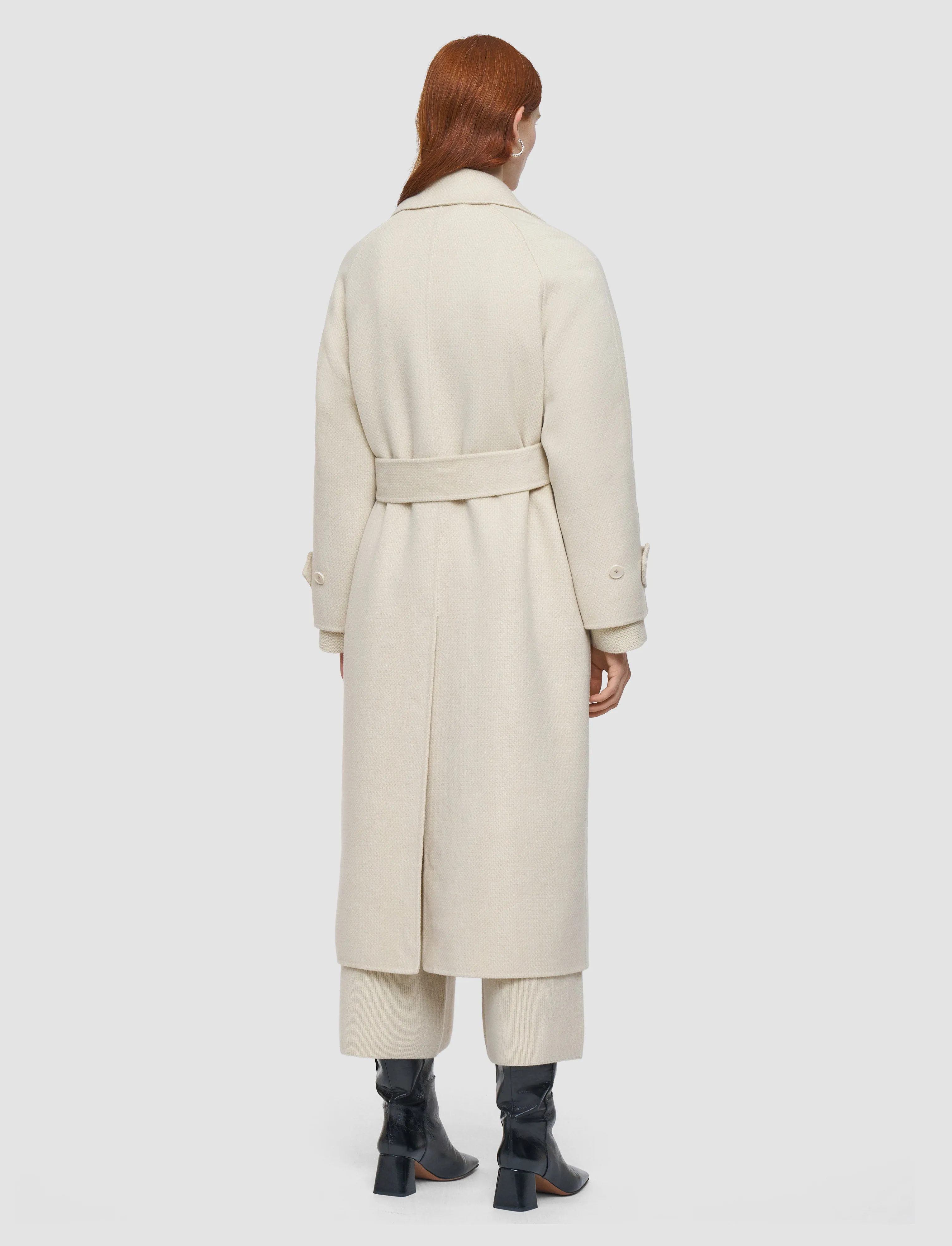 Navarre Linear Double Face Wool Coat sold by Joseph product image thumbnail 3
