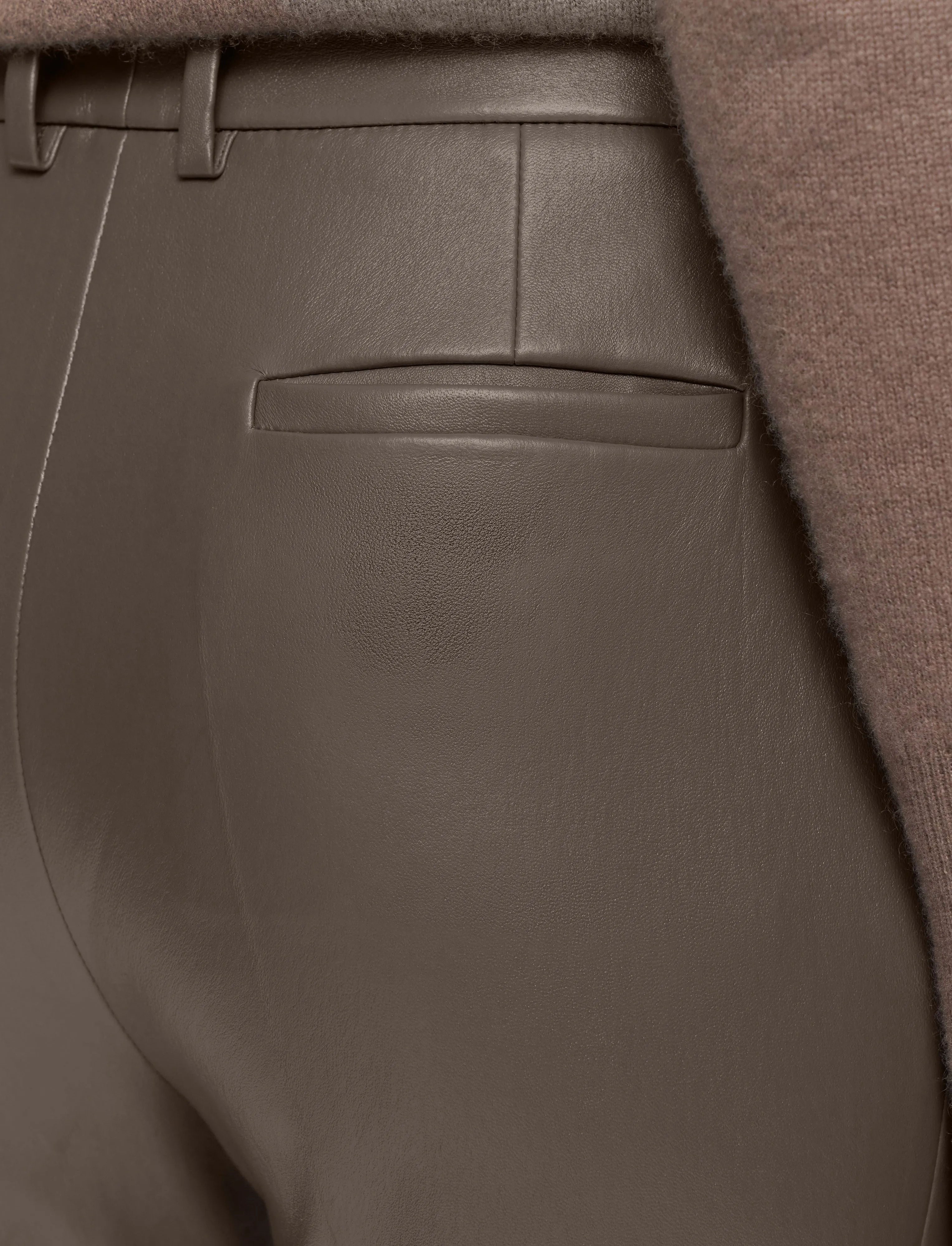 Tafira Leather Stretch Trousers sold by Joseph product image thumbnail 5