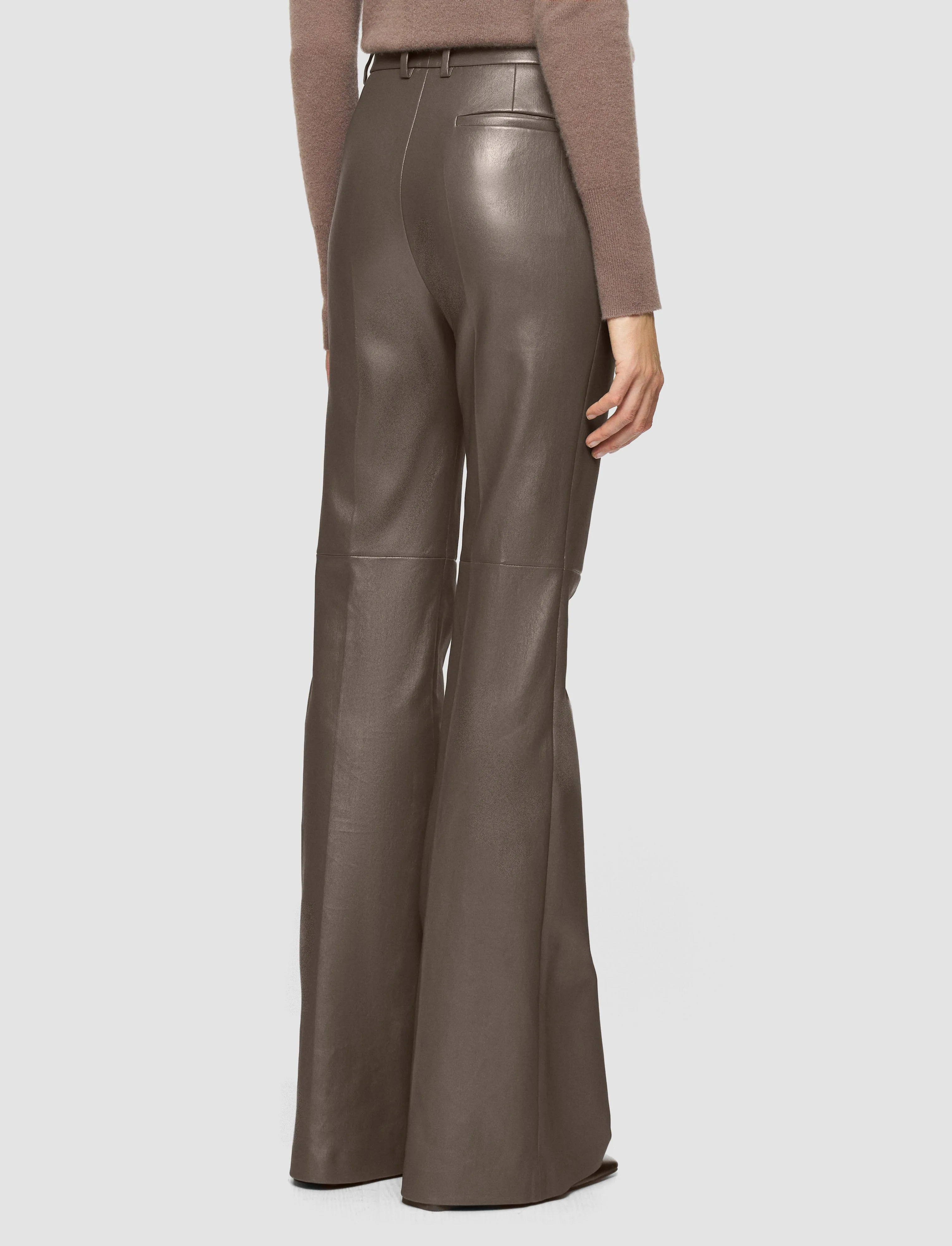 Tafira Leather Stretch Trousers sold by Joseph product image thumbnail 3