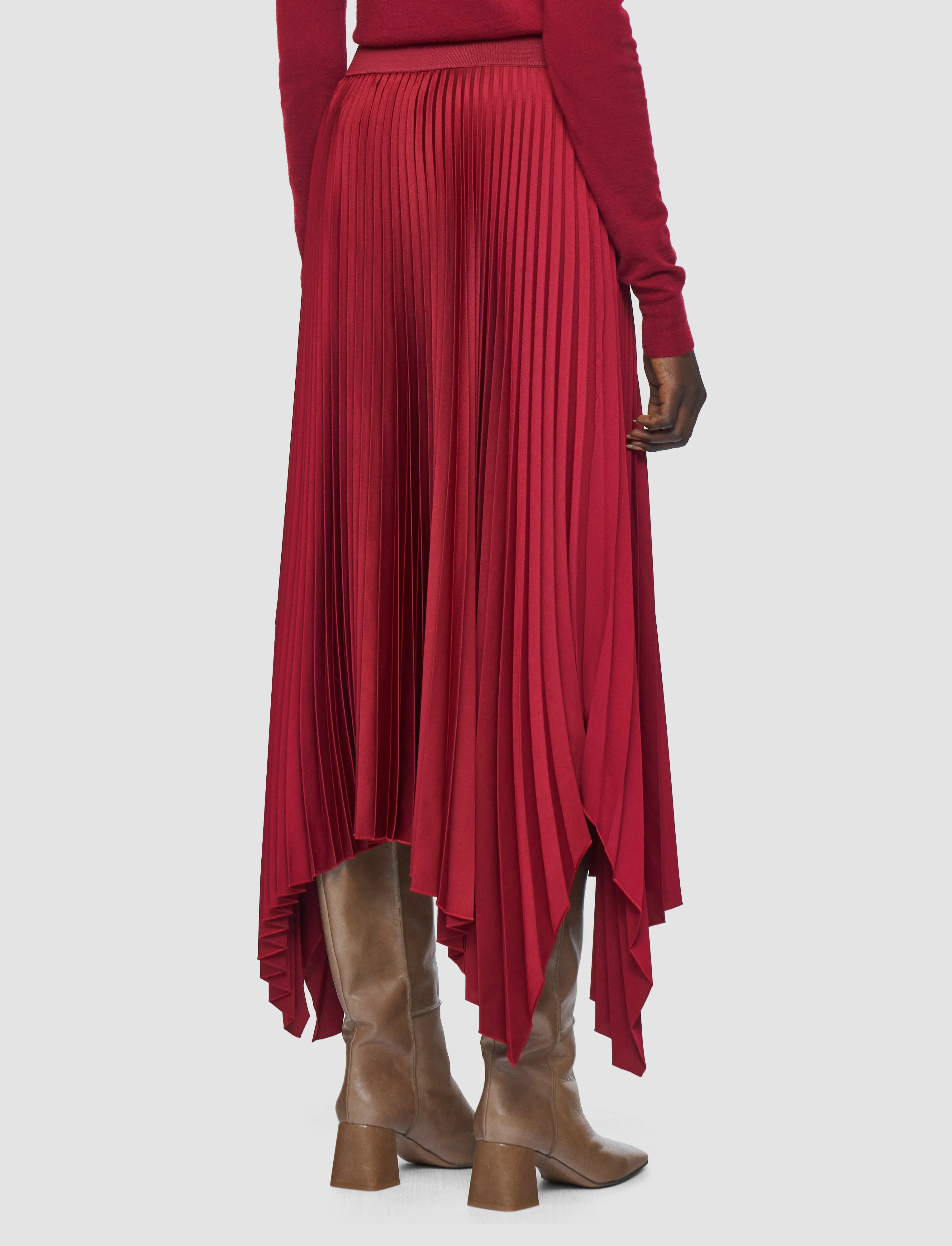 Ade Knit Weave Plissé Skirt sold by Joseph product image thumbnail 3