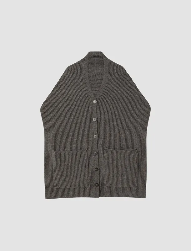 Light Cardigan Stitch Button Scarf sold by Joseph