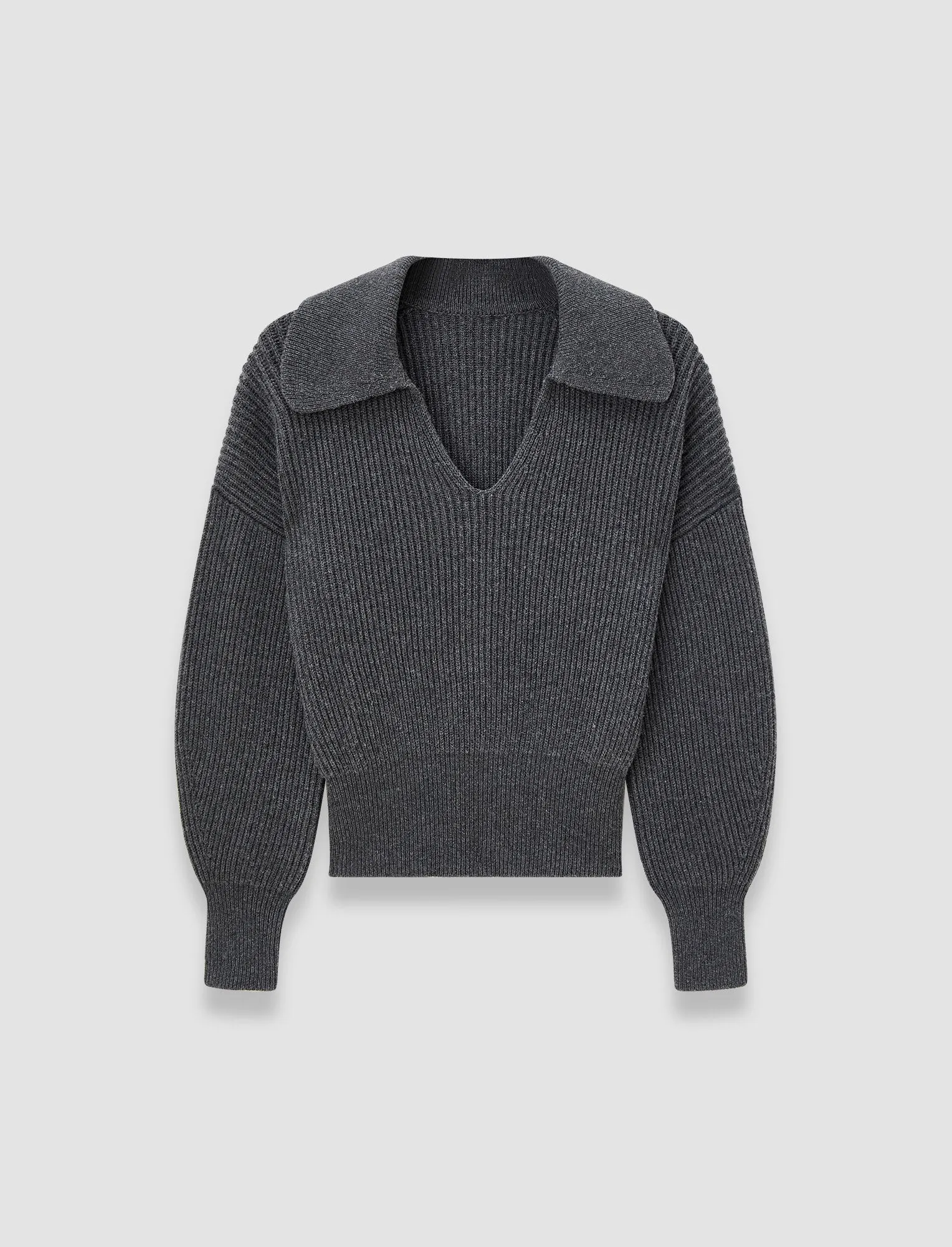 Light Cardigan Stitch Open Neck Jumper sold by Joseph