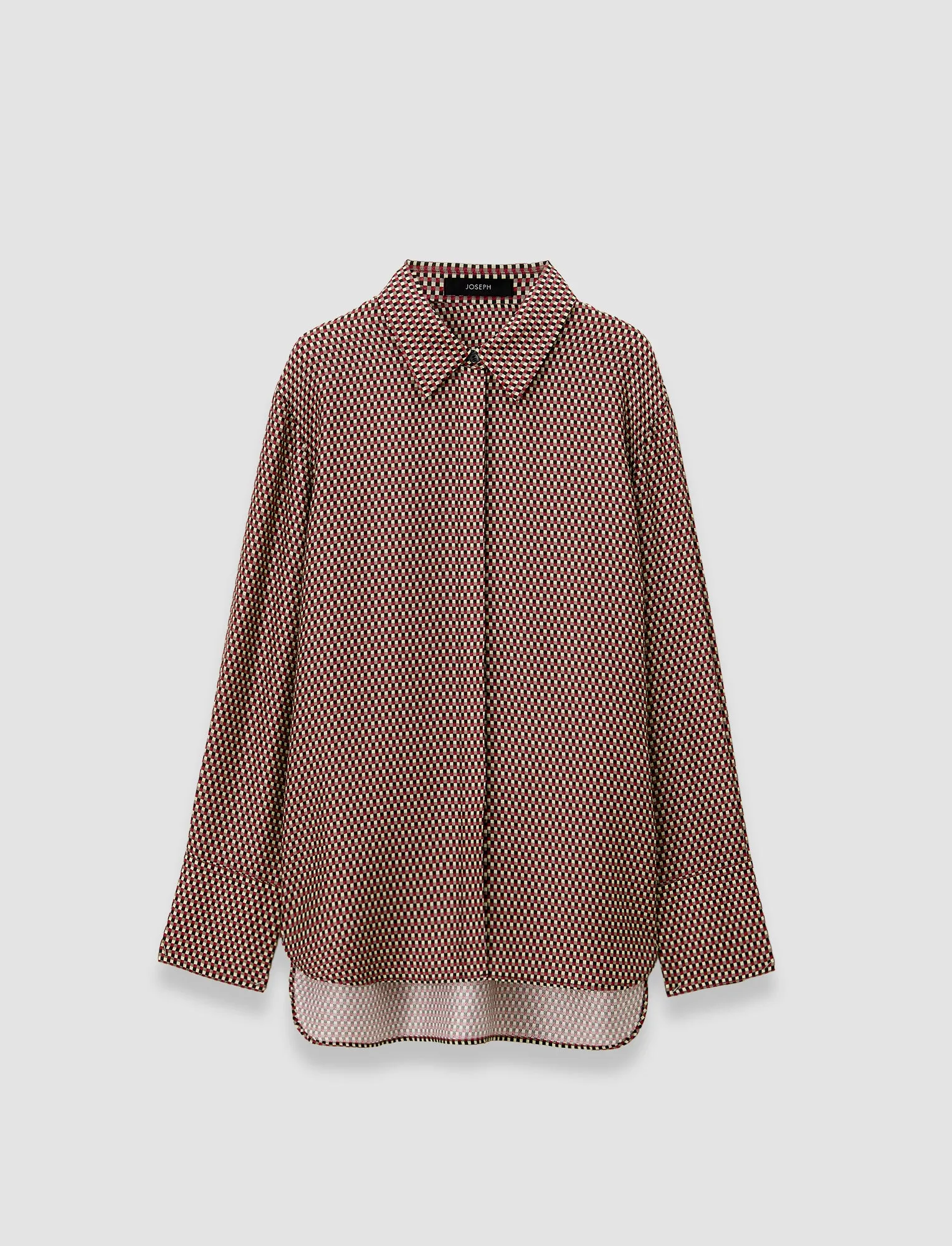 Joe Printed Silk Blend Blouse sold by Joseph