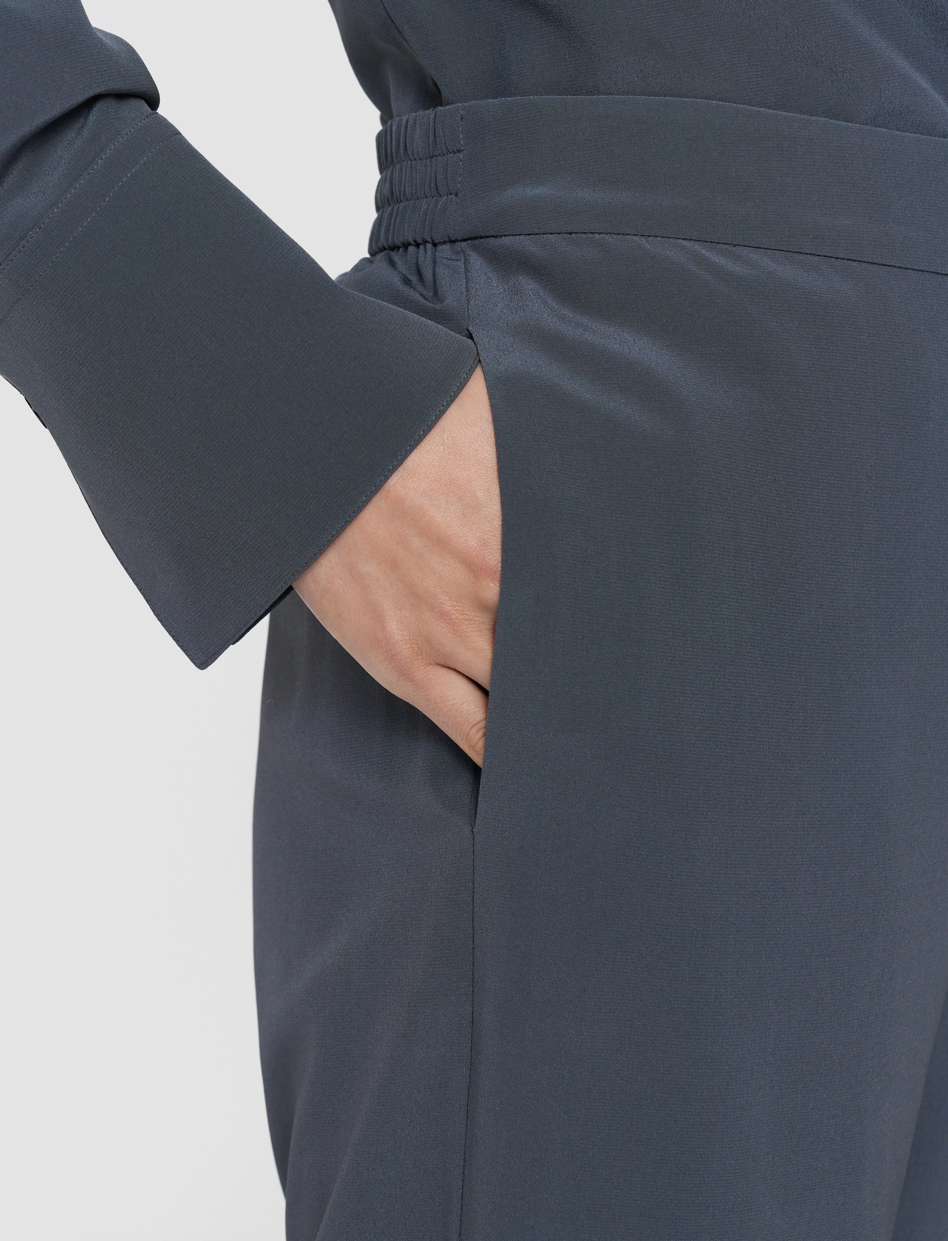 Sahel Crepe de Chine Silk Trousers sold by Joseph product image thumbnail 5