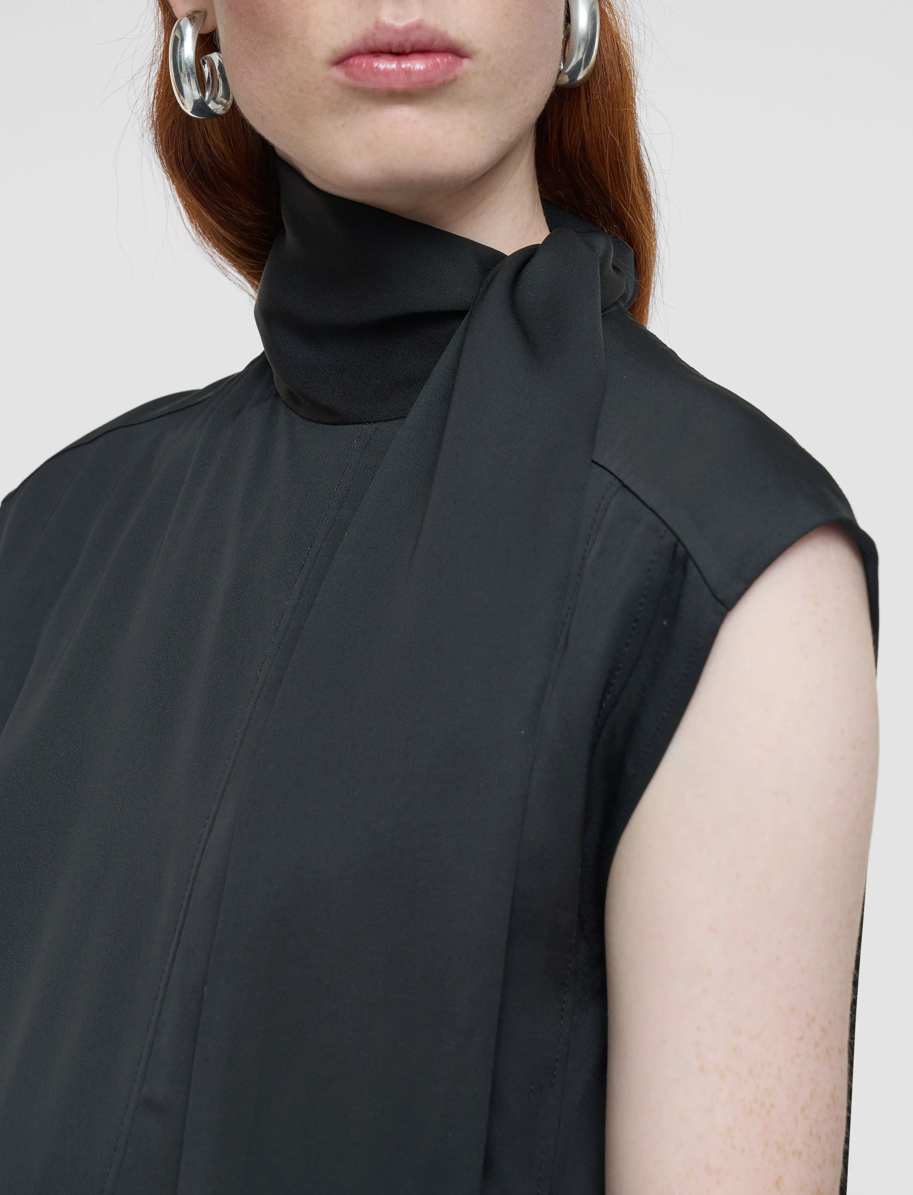 Sandy Light Crepe Dress sold by Joseph product image thumbnail 5