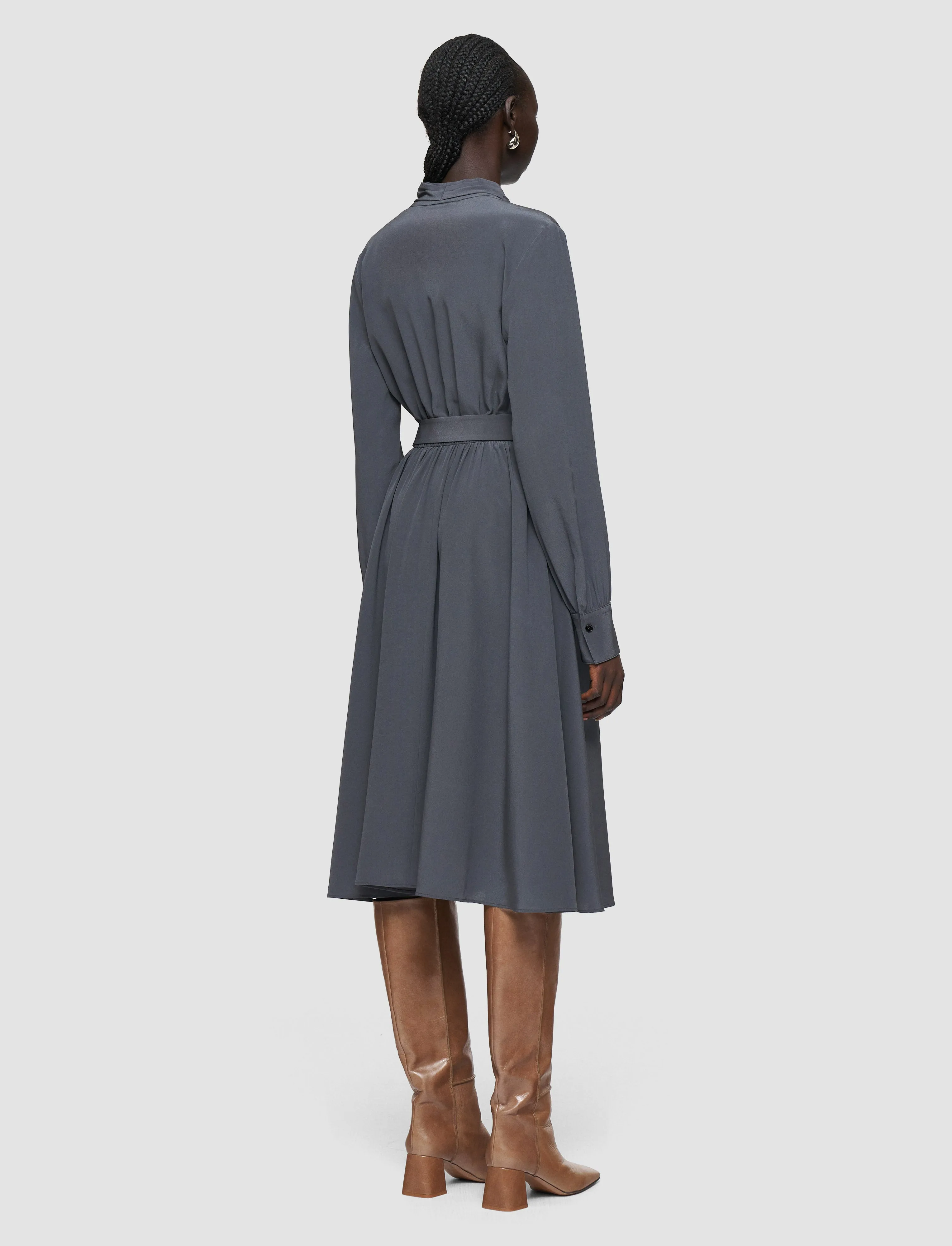Severin Crepe de Chine Silk Dress sold by Joseph product image thumbnail 3