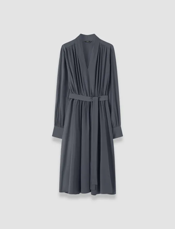 Severin Crepe de Chine Silk Dress sold by Joseph