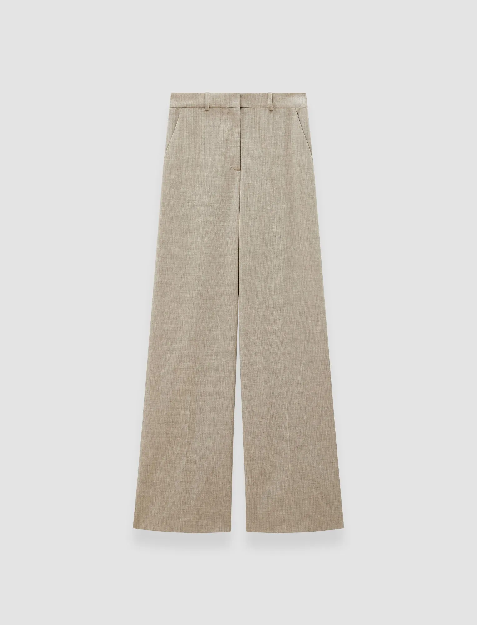 Alana Melange Wool Trousers sold by Joseph
