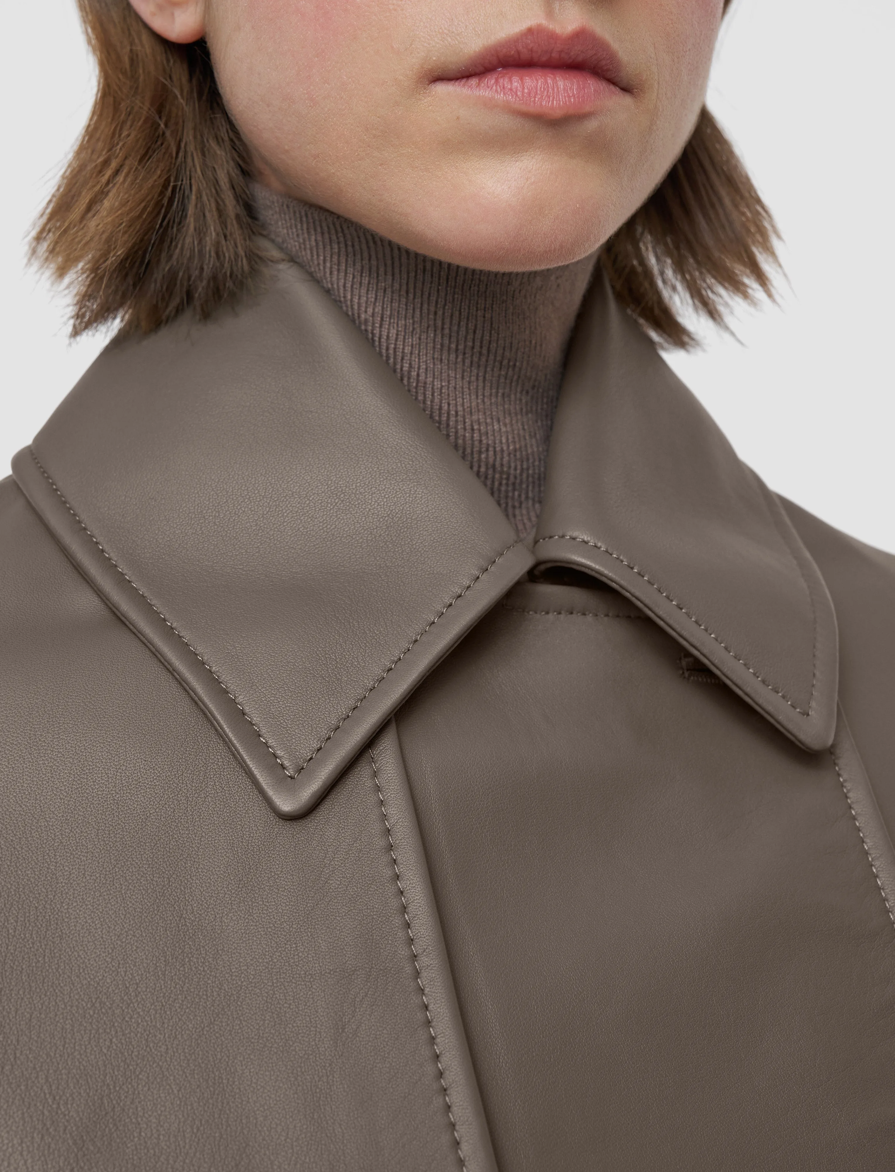 Blaise Nappa Leather Jacket sold by Joseph product image thumbnail 4