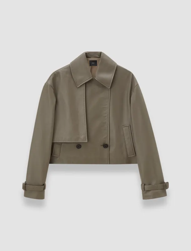 Blaise Nappa Leather Jacket made by Joseph