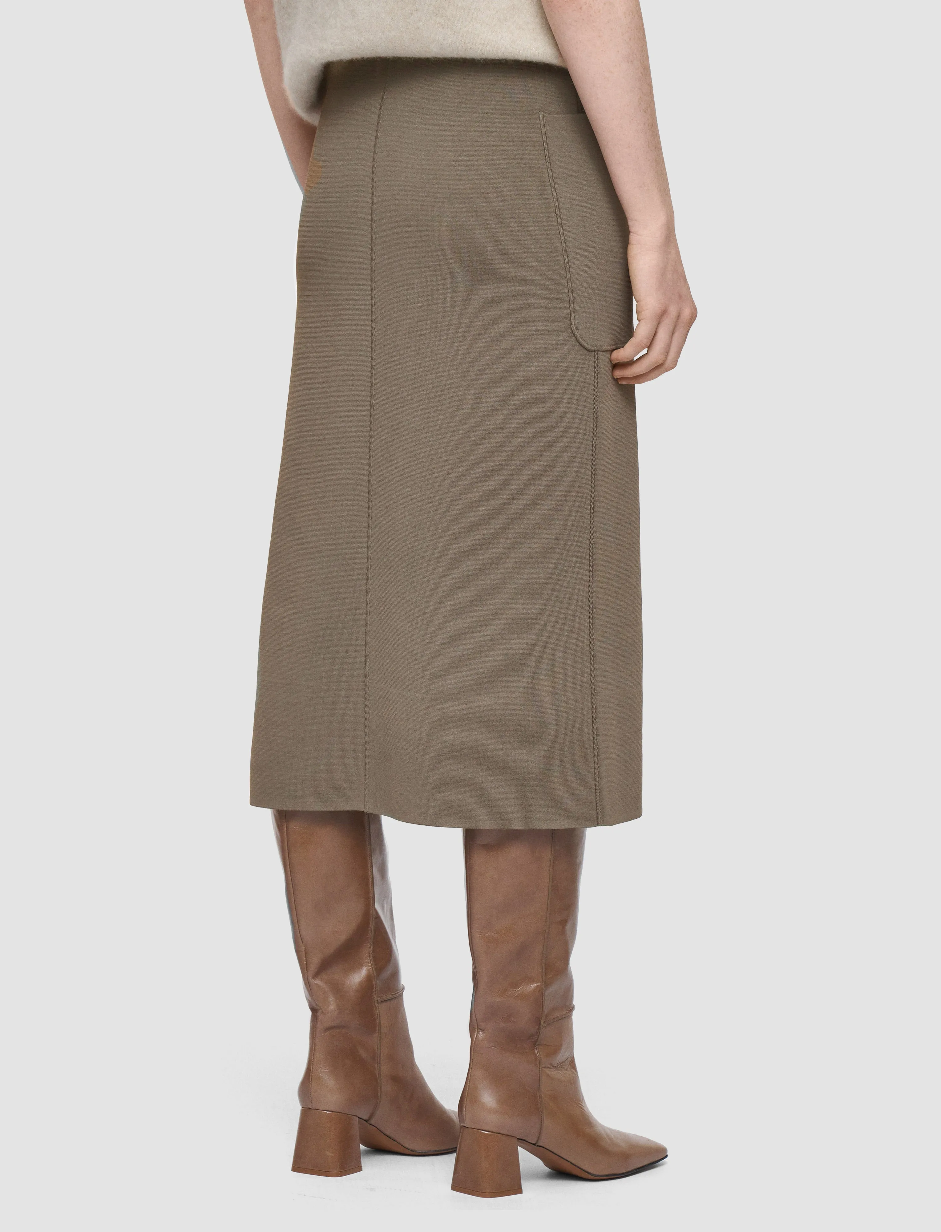 Milano Knit Stretch Skirt sold by Joseph product image thumbnail 3